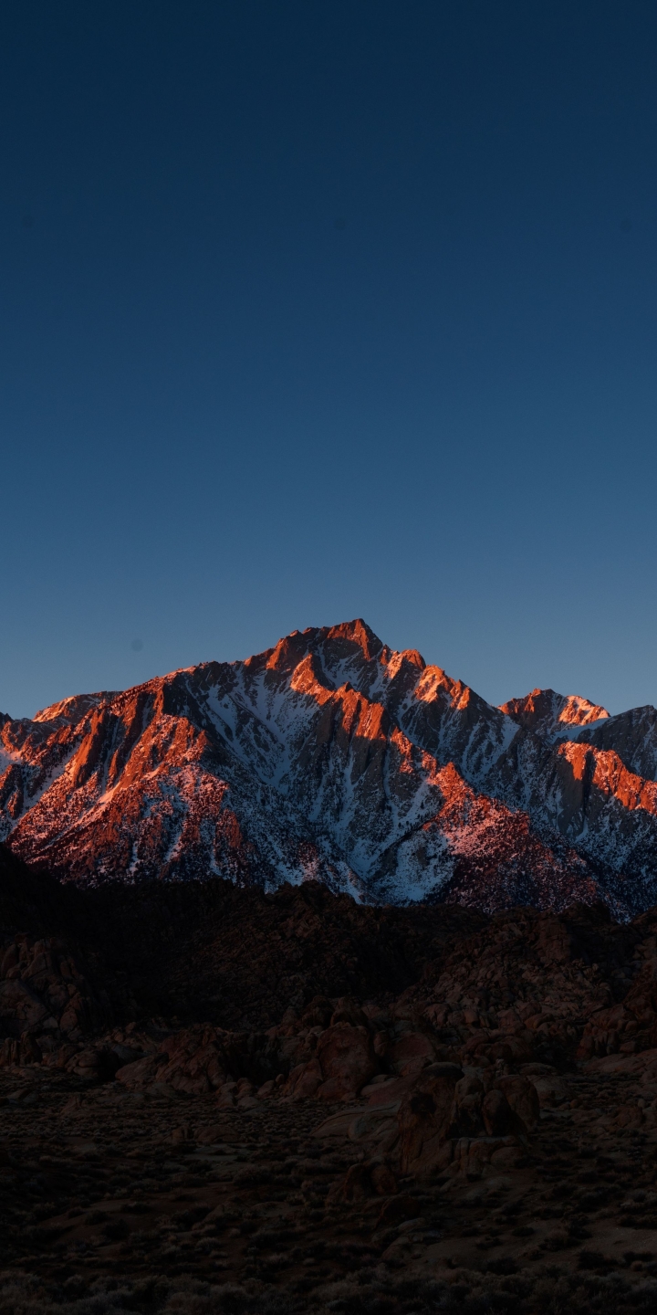 Descarga gratuita de fondo de pantalla para móvil de Montañas, Montaña, Atardecer, Tierra/naturaleza, Puesta De Sol.