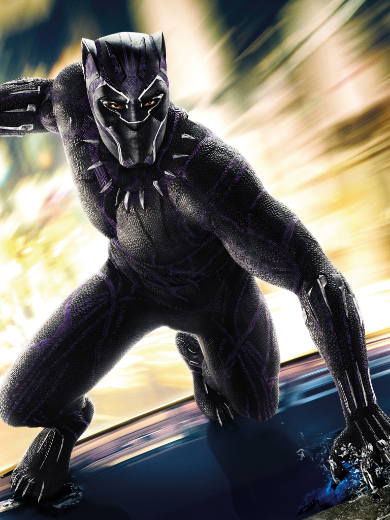 Téléchargez des papiers peints mobile Film, Panthère Noire (Marvel Comics), Black Panther gratuitement.
