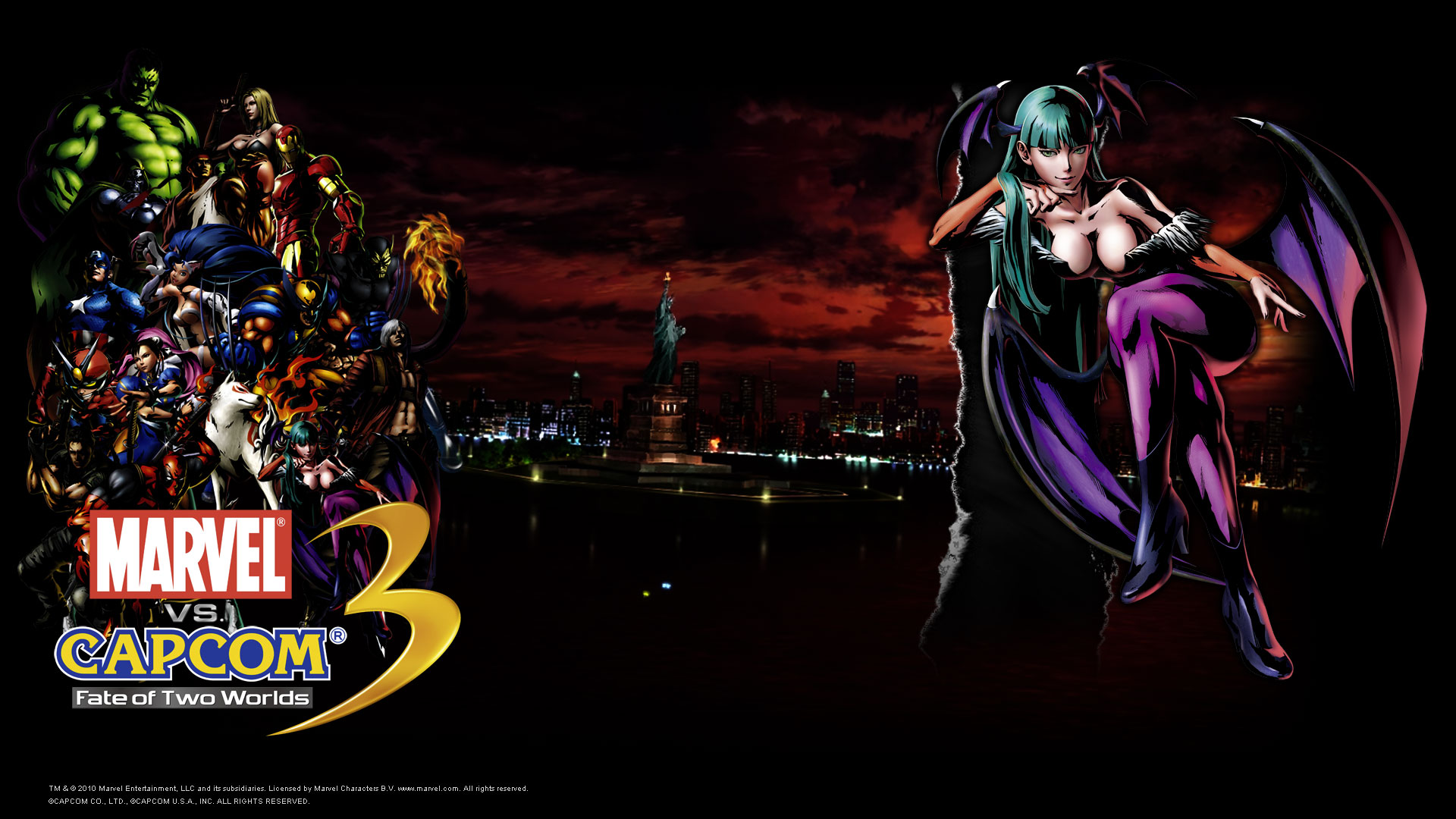 Laden Sie Marvel Vs Capcom 3: Fate Of Two Worlds HD-Desktop-Hintergründe herunter