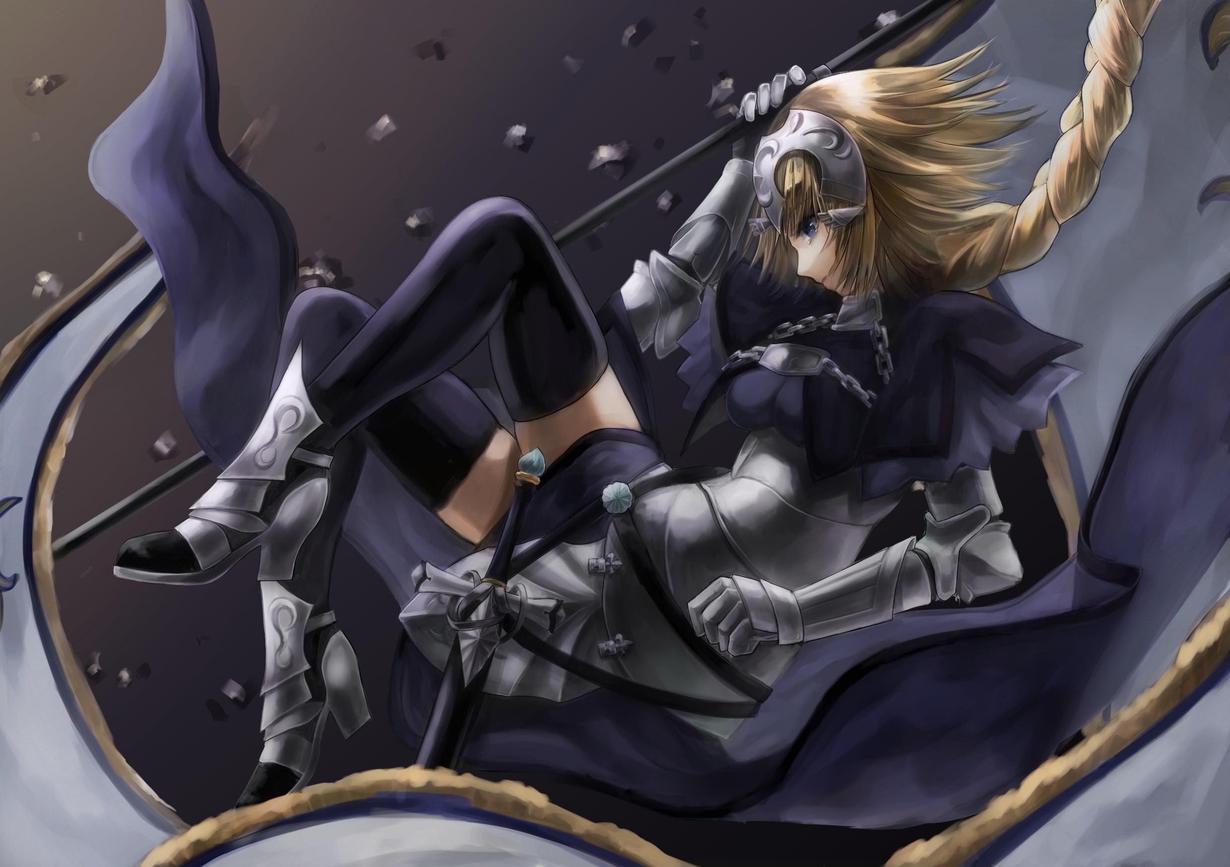 Free download wallpaper Anime, Fate/apocrypha, Jeanne D'arc (Fate Series), Ruler (Fate/apocrypha), Fate Series on your PC desktop