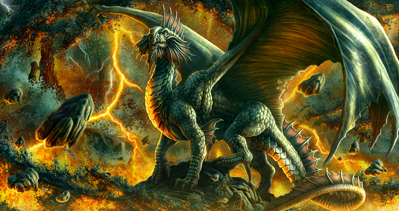 Download mobile wallpaper Fantasy, Dragon for free.