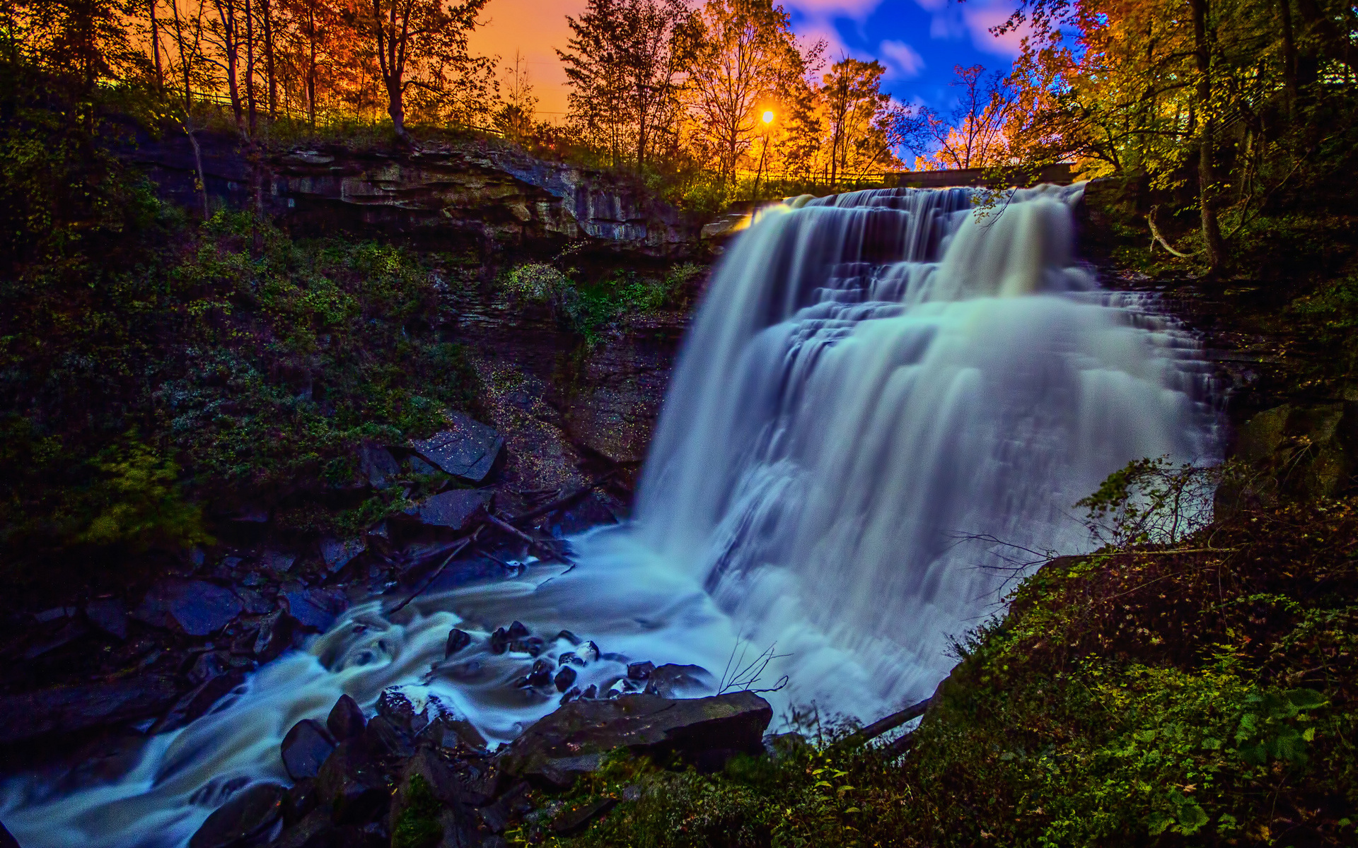 Descarga gratuita de fondo de pantalla para móvil de Cascada, Tierra/naturaleza.