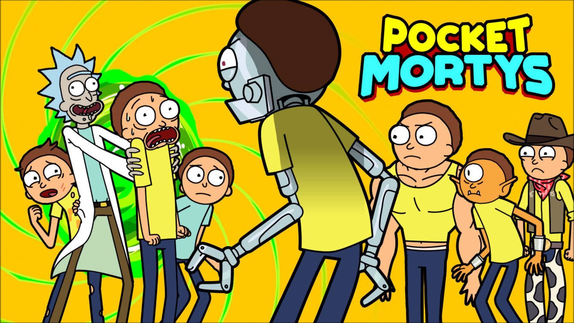Baixar papel de parede para celular de Videogame, Rick Sanchez, Morty Smith, Rick E Morty: Pocket Mortys gratuito.