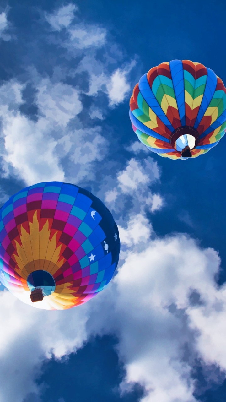 Handy-Wallpaper Himmel, Fahrzeug, Fahrzeuge, Heißluftballon kostenlos herunterladen.