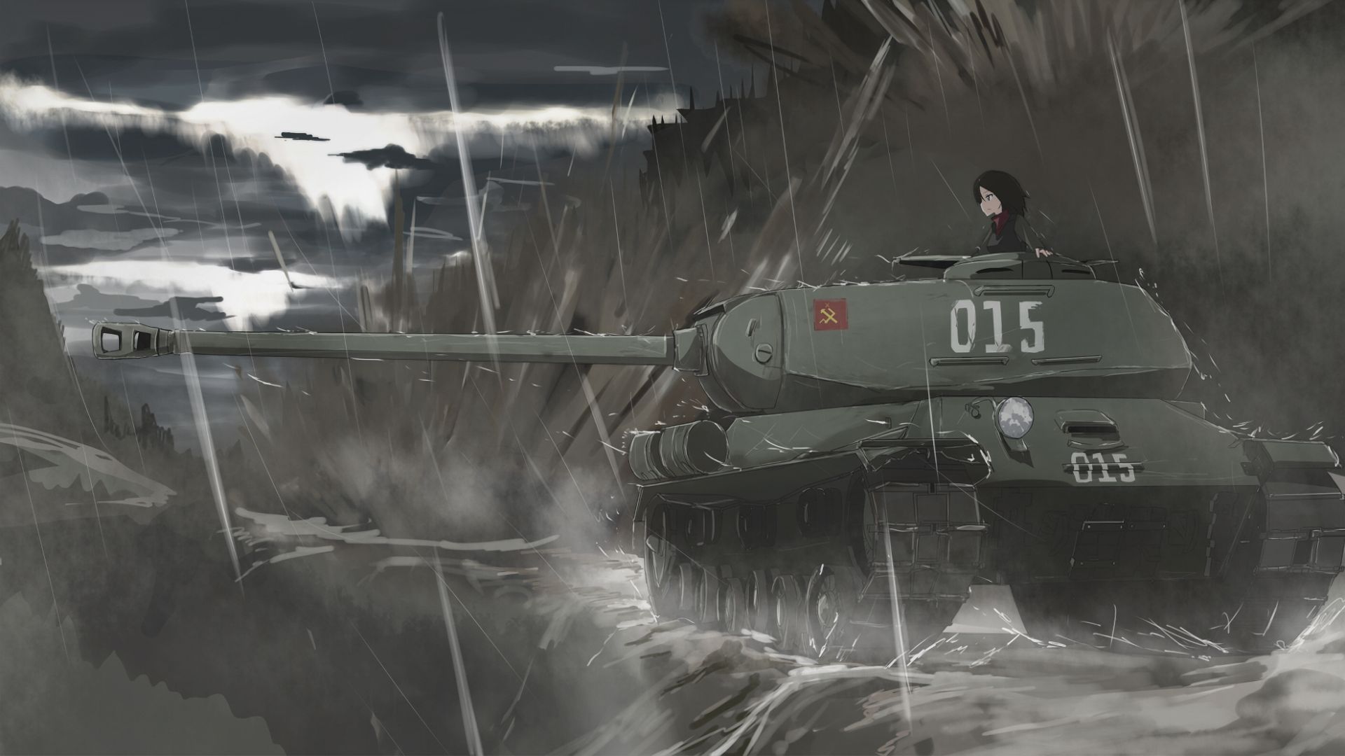 Descarga gratuita de fondo de pantalla para móvil de Animado, Girls Und Panzer.