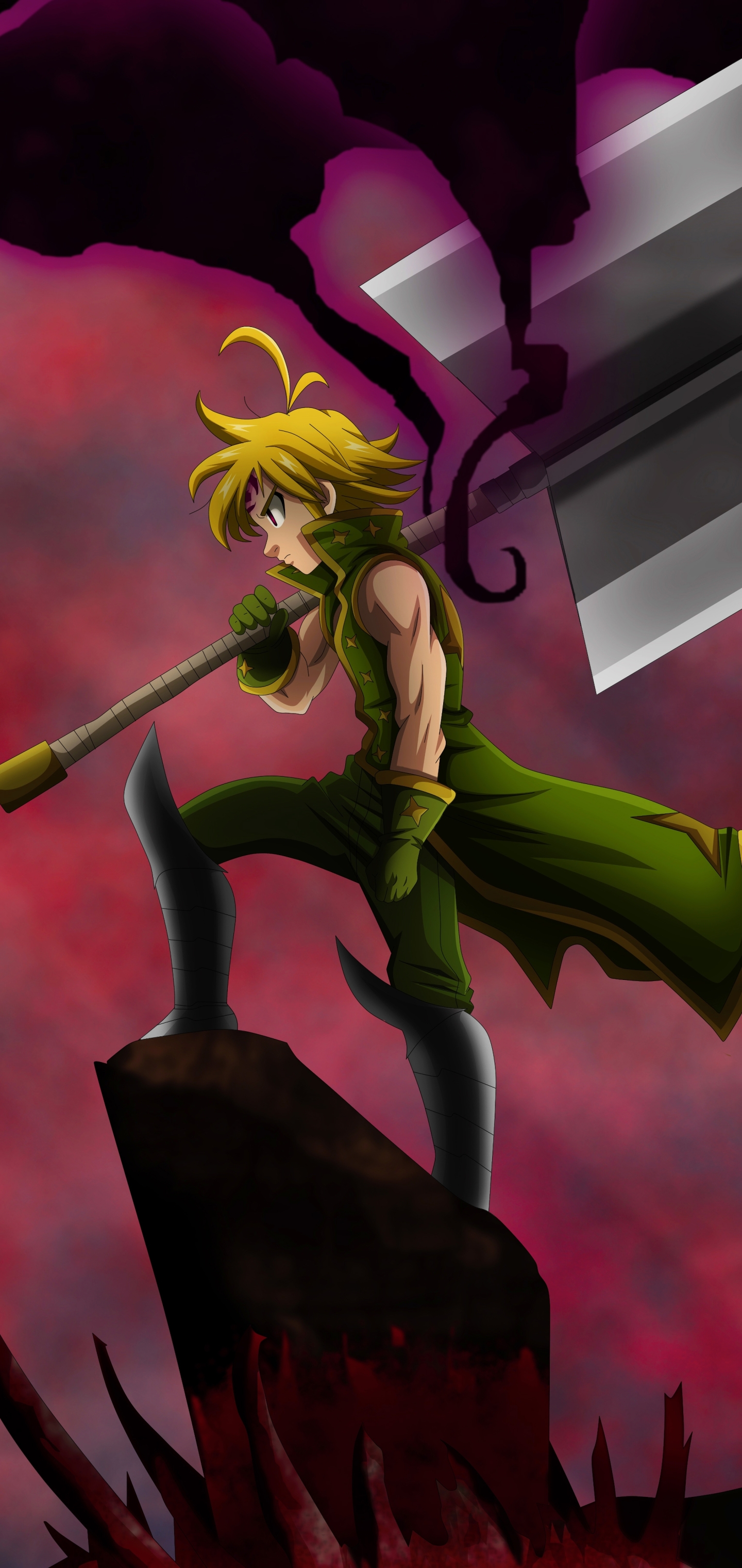 Handy-Wallpaper Blond, Blondinen, Animes, The Seven Deadly Sins, Meliodas (Die Sieben Todsünden) kostenlos herunterladen.