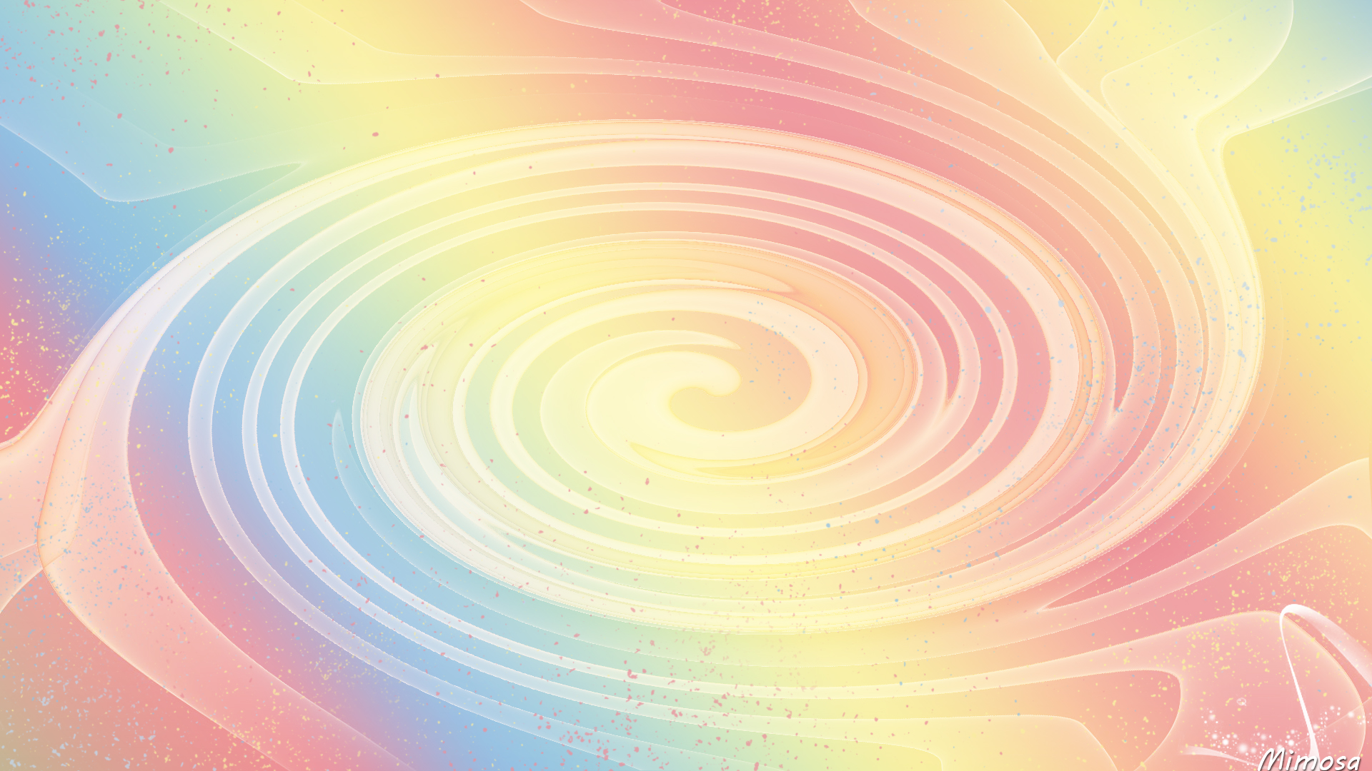Download mobile wallpaper Abstract, Rainbow, Fractal, Colors, Gradient for free.