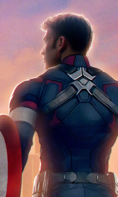 Download mobile wallpaper Captain America, Chris Evans, Movie, The Avengers, Avengers Endgame for free.