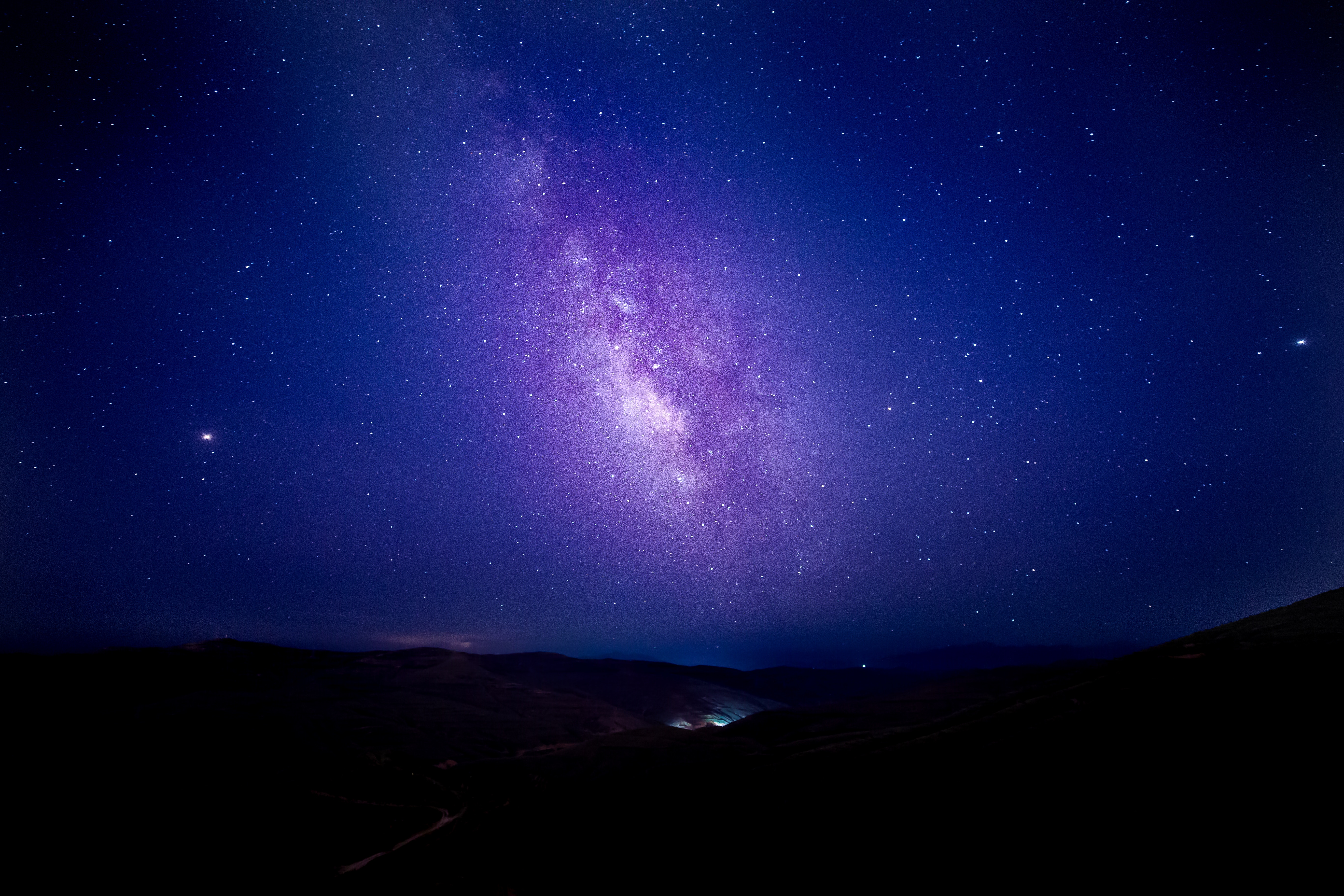 Free download wallpaper Sky, Stars, Starry Sky, Nature, Night, Milky Way on your PC desktop