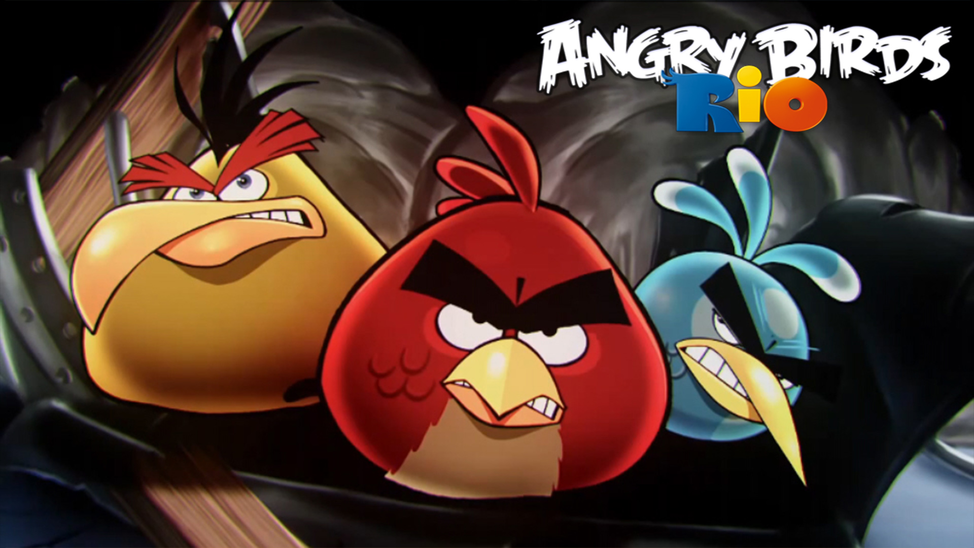 Téléchargez des papiers peints mobile Angry Birds Rio, Angry Birds, Jeux Vidéo gratuitement.