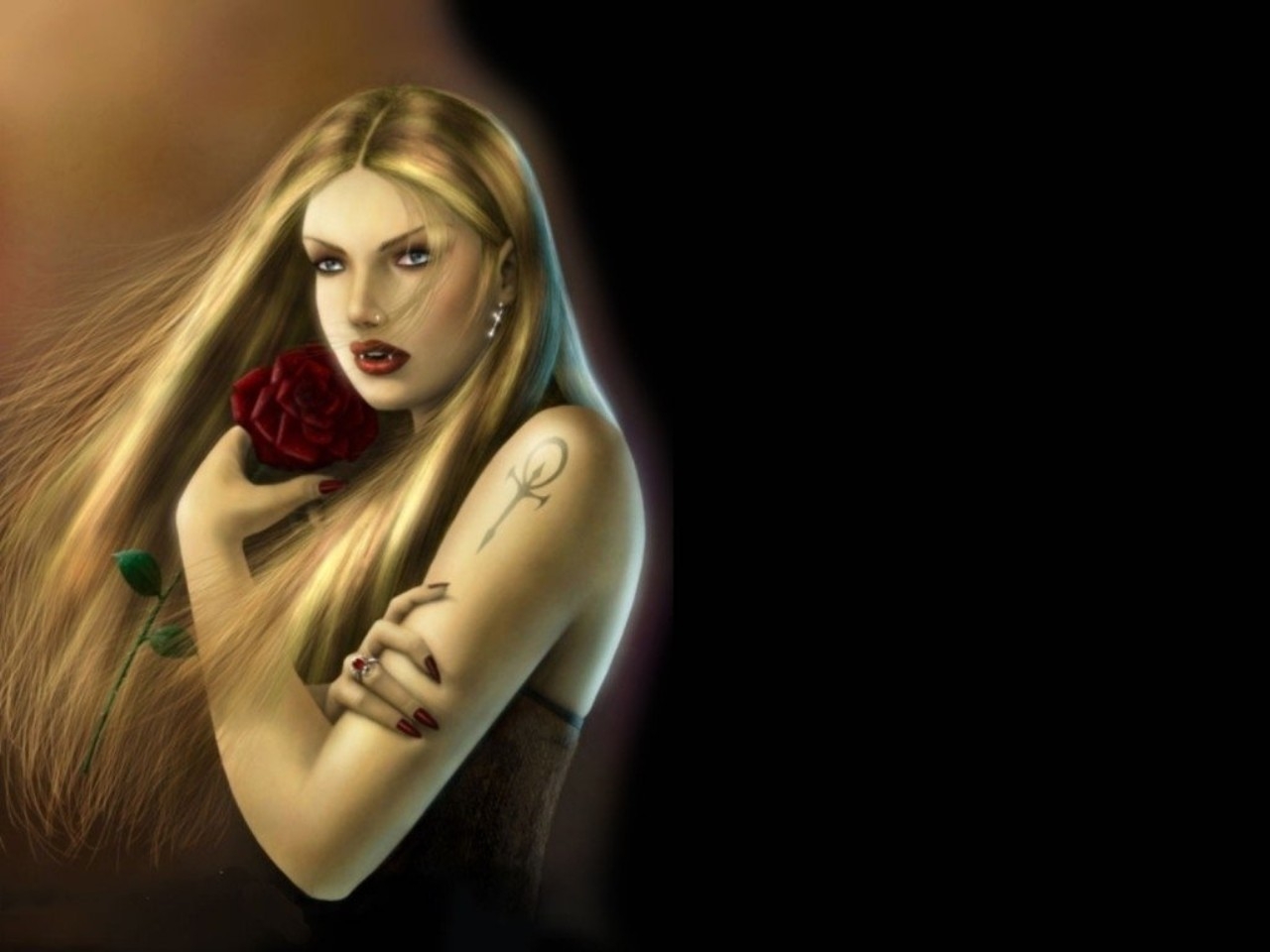 Laden Sie das Fantasie, Vampir-Bild kostenlos auf Ihren PC-Desktop herunter