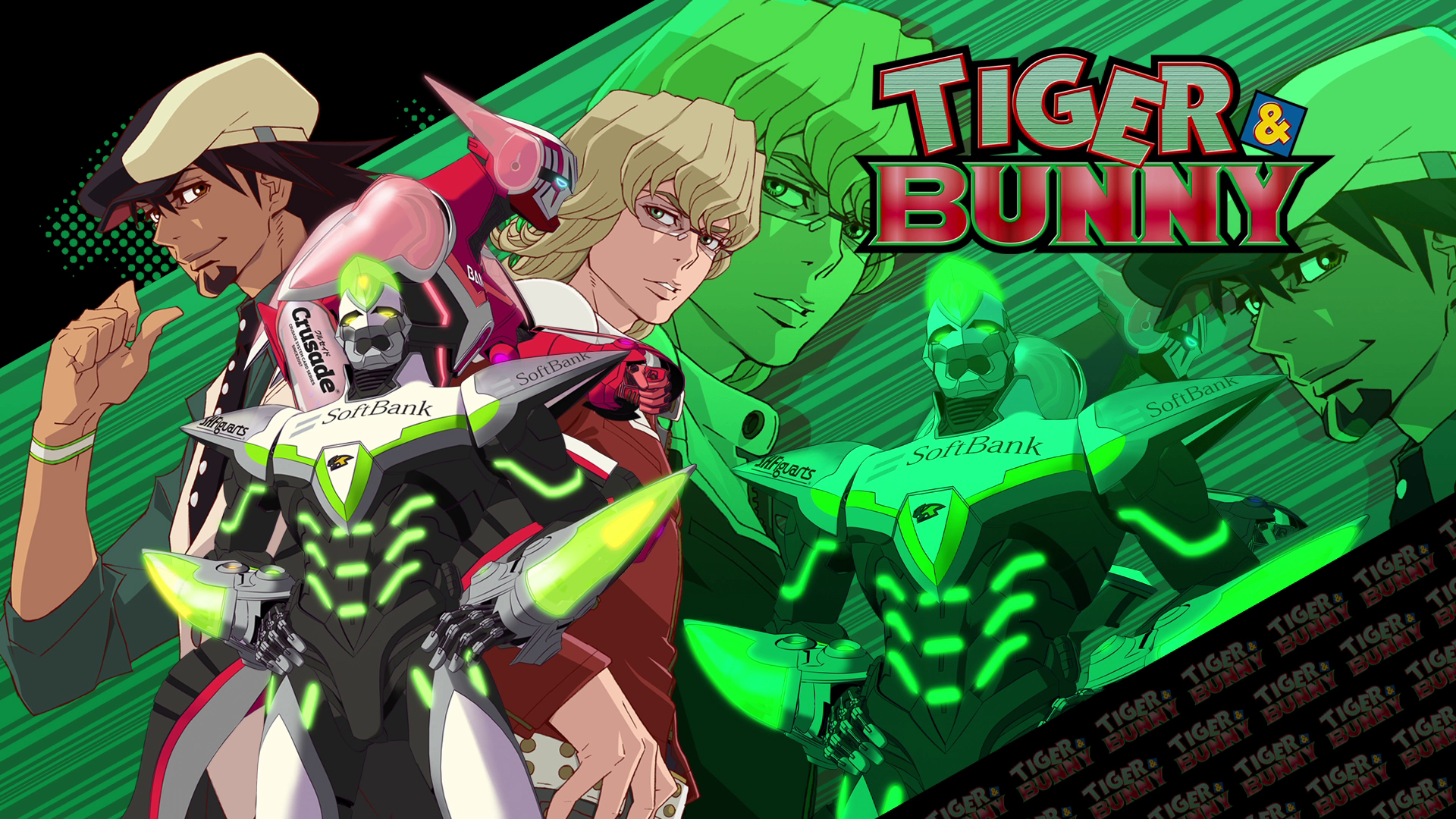 239505 Hintergrundbild herunterladen animes, tiger & bunny - Bildschirmschoner und Bilder kostenlos