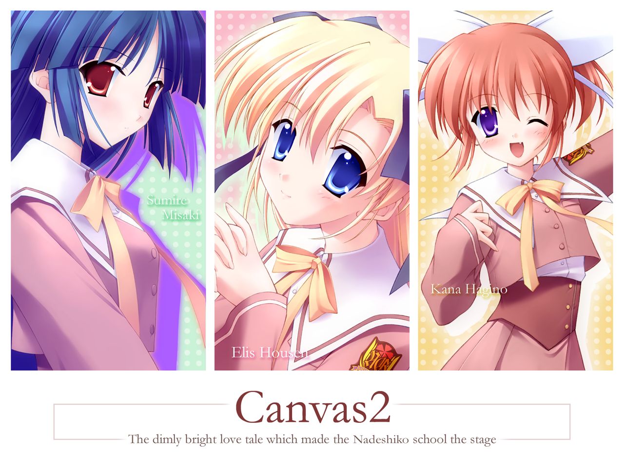 Download mobile wallpaper Anime, Canvas ~Sepia Iro No Motif~ for free.