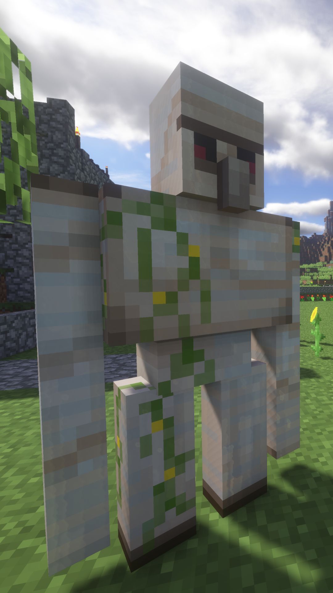 Download mobile wallpaper Minecraft, Video Game, Golem for free.