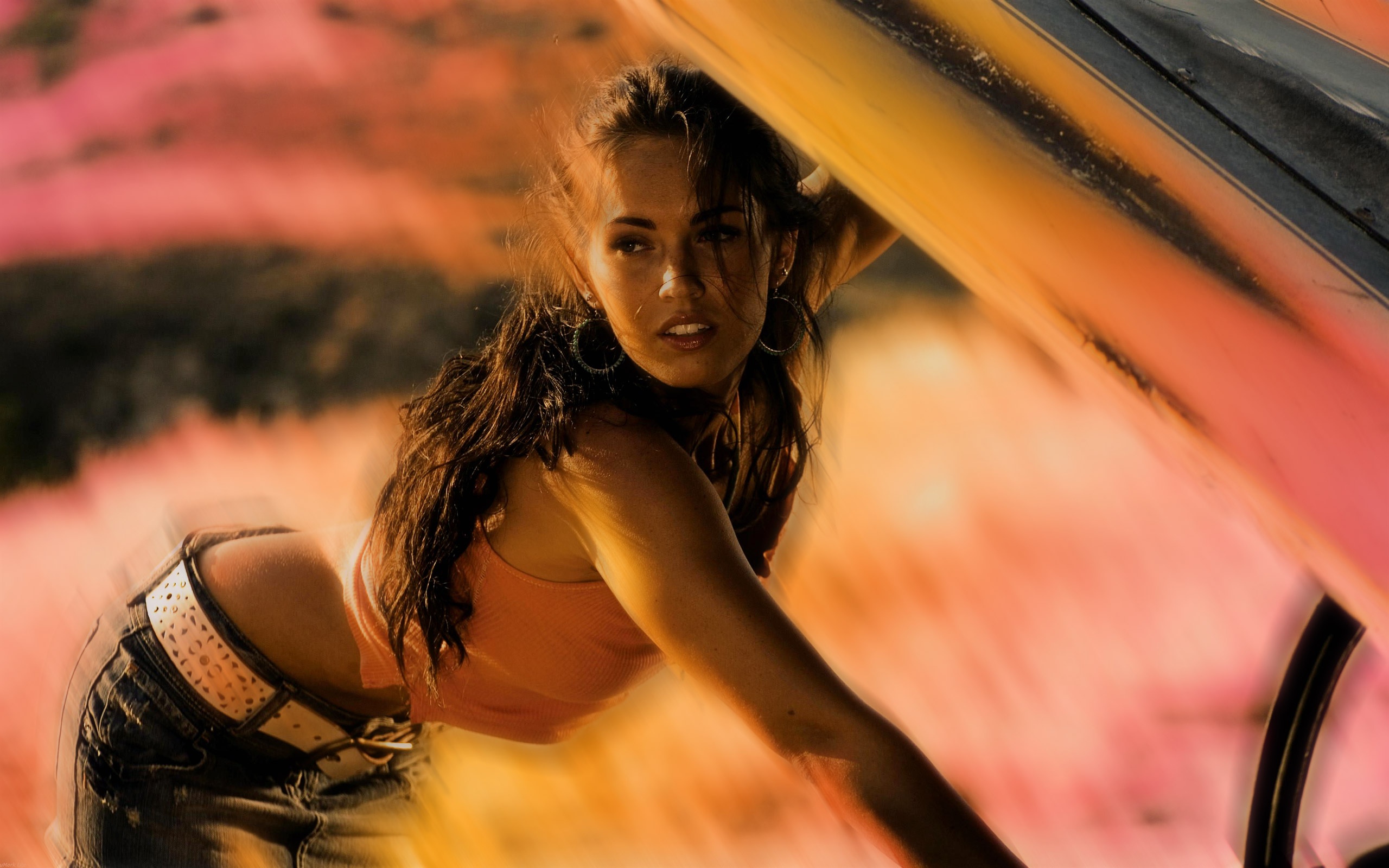 Descarga gratuita de fondo de pantalla para móvil de Megan Fox, Transformers, Películas.