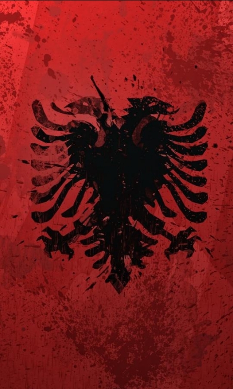 Скачать картинку Флаги, Разное, Флаг Албании в телефон бесплатно.