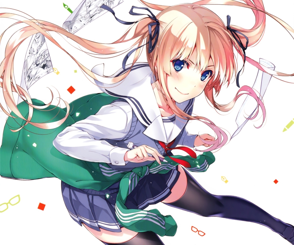 Laden Sie das Animes, Saenai Heroine No Sodatekata-Bild kostenlos auf Ihren PC-Desktop herunter
