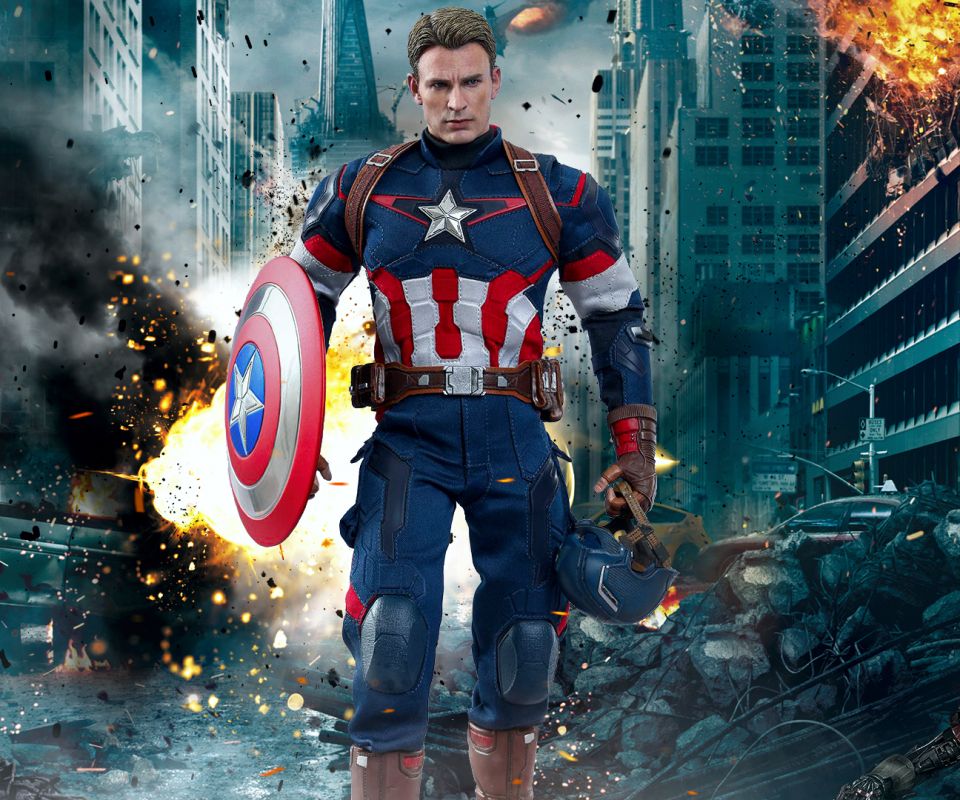 Baixar papel de parede para celular de Capitão América, Os Vingadores, Chris Evans, Filme, Brinquedos Quentes, Vingadores gratuito.