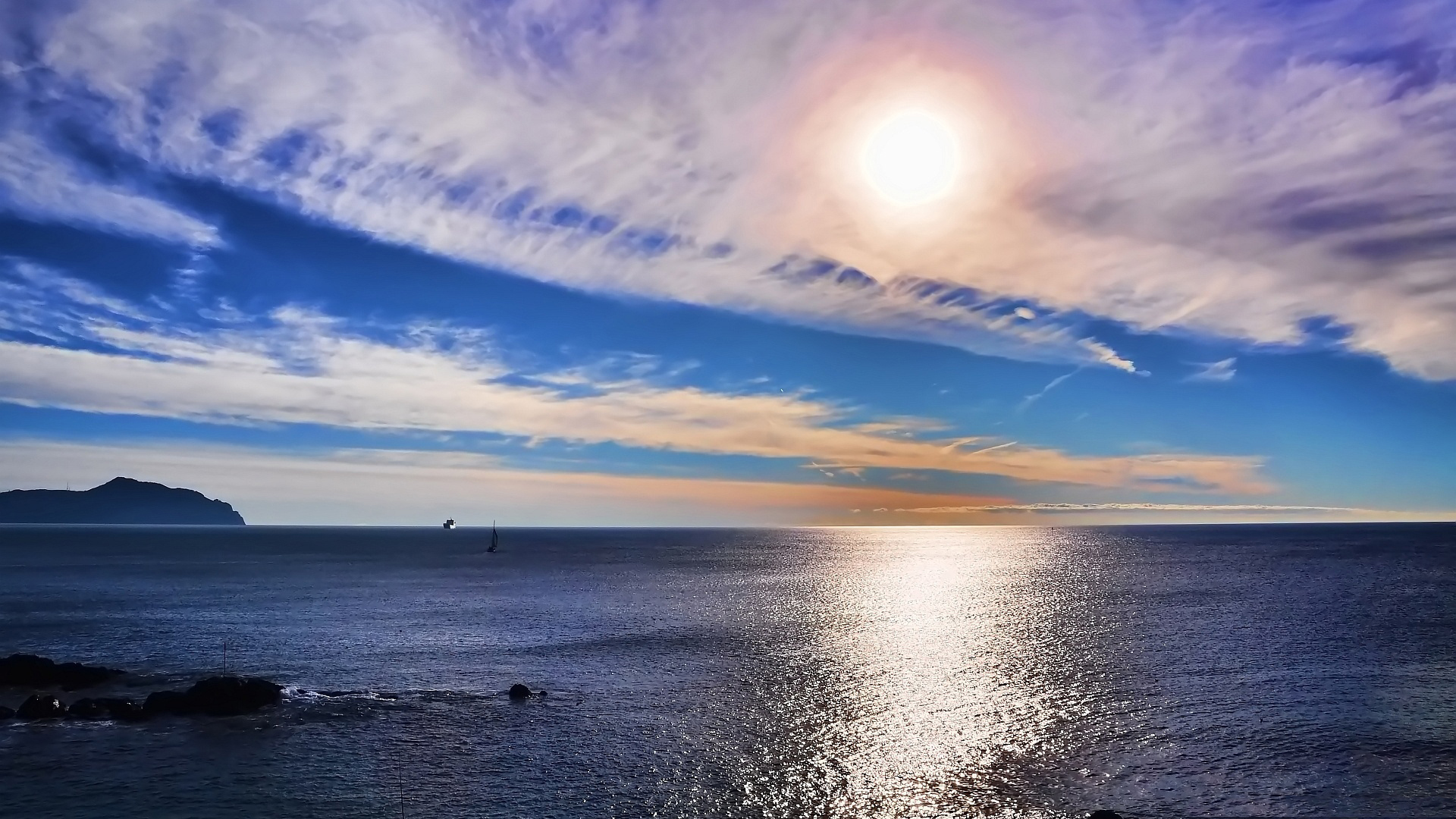 Laden Sie das Wasser, Ozean, Wolke, Sonne, Erde/natur-Bild kostenlos auf Ihren PC-Desktop herunter