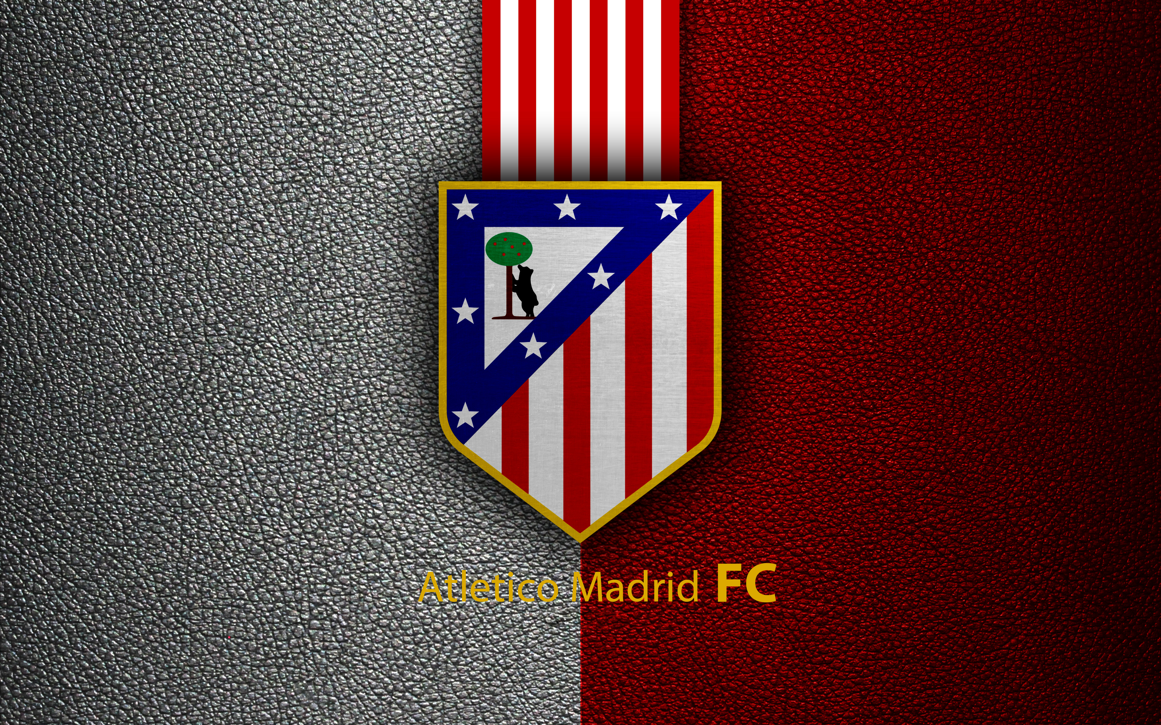 Handy-Wallpaper Sport, Fußball, Logo, Emblem, Atletico Madrid kostenlos herunterladen.