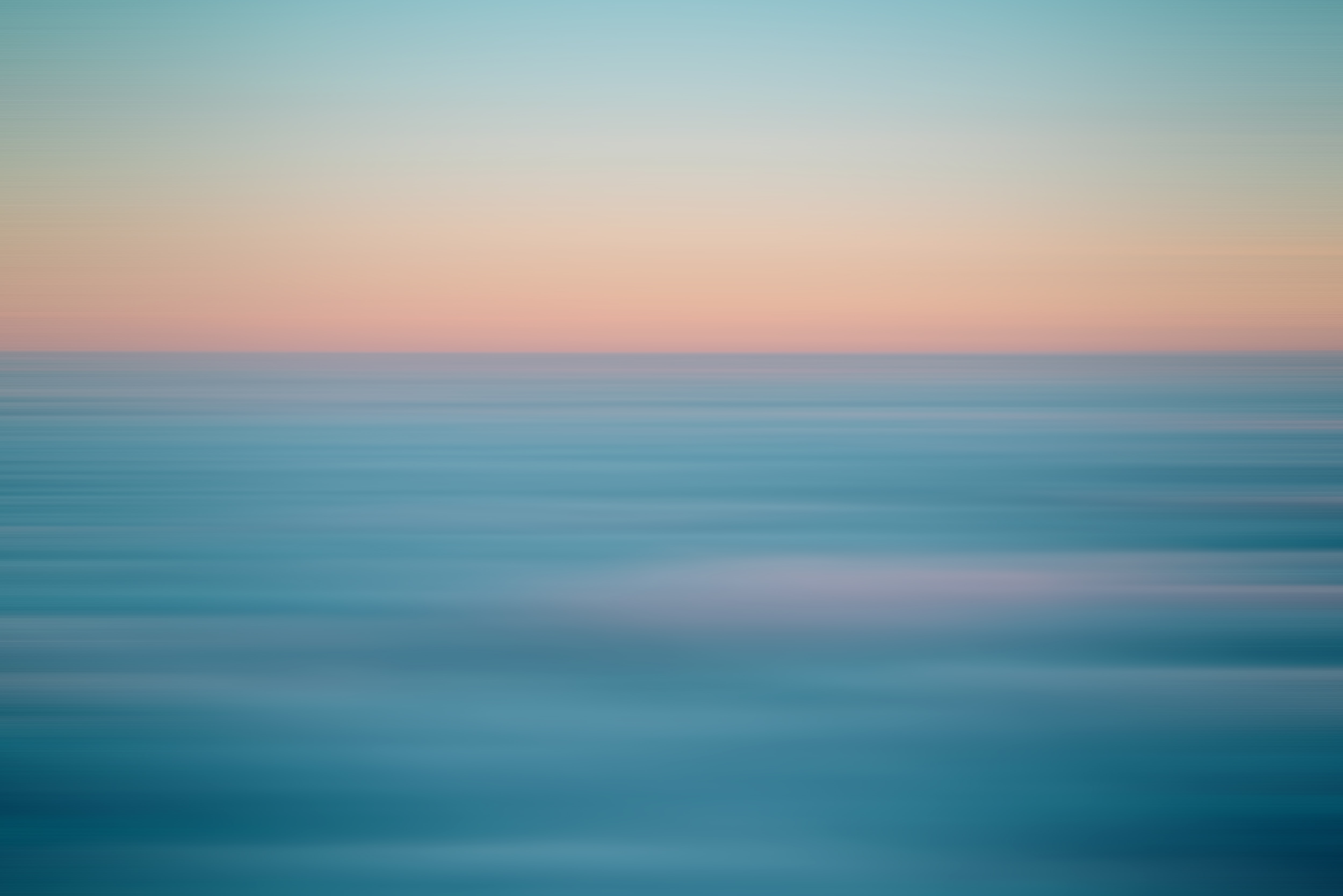 Download mobile wallpaper Water, Sky, Horizon, Gradient, Abstract for free.