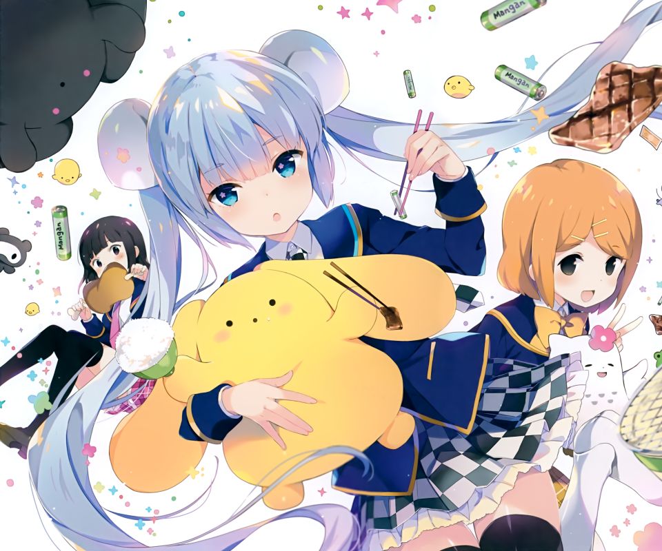 1249419 baixar imagens anime, crossover, ajipon (wooser no sono higurashi), darth wooser (wooser no sono higurashi), senhorita monocromática (personagem), rin (wooser no sono higurashi), wooser (wooser no sono higurashi), len (wooser no sono higurashi) - papéis de parede e protetores de tela gratuitamente