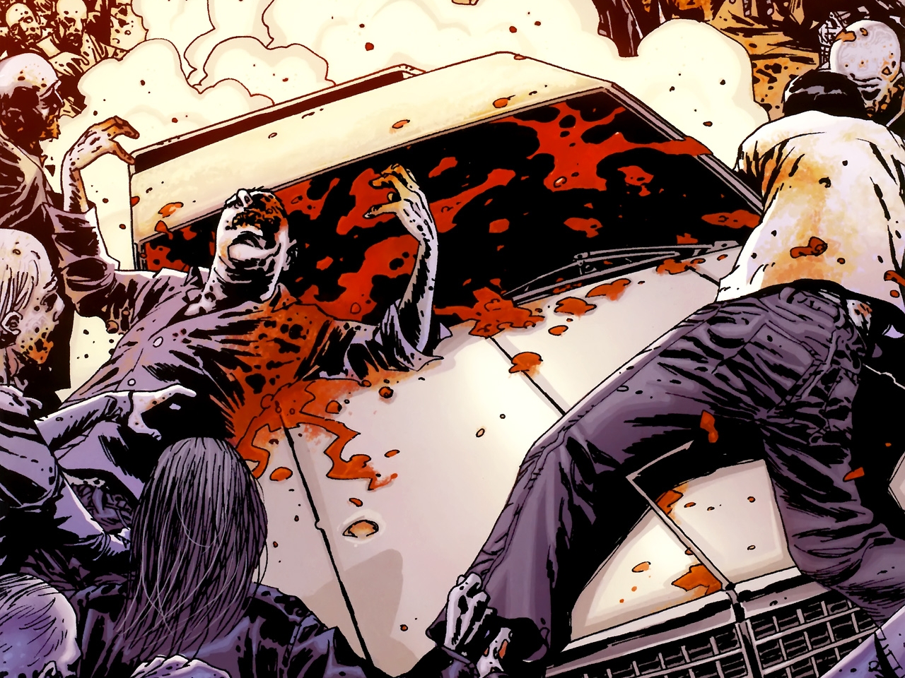 Download mobile wallpaper Comics, The Walking Dead for free.