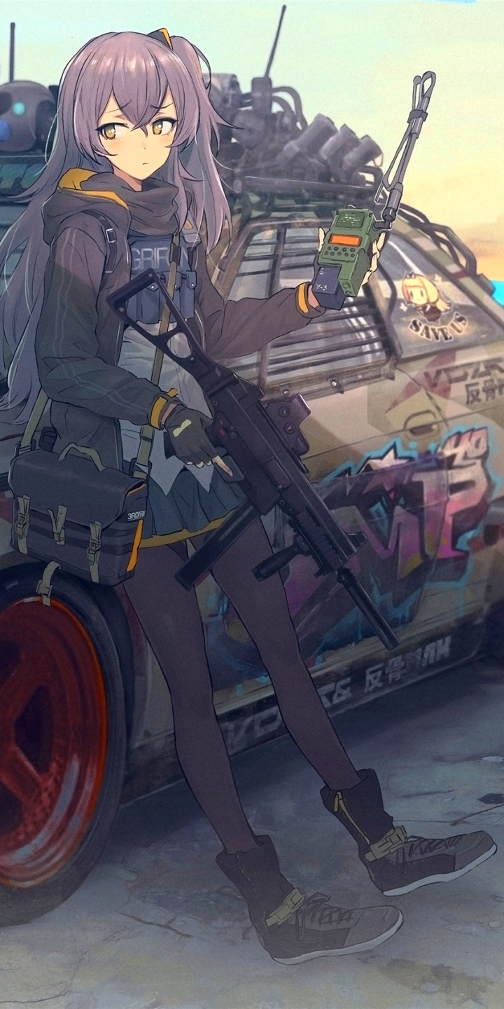 Handy-Wallpaper Computerspiele, Girls' Frontline, Ump45 (Mädchen Frontline) kostenlos herunterladen.