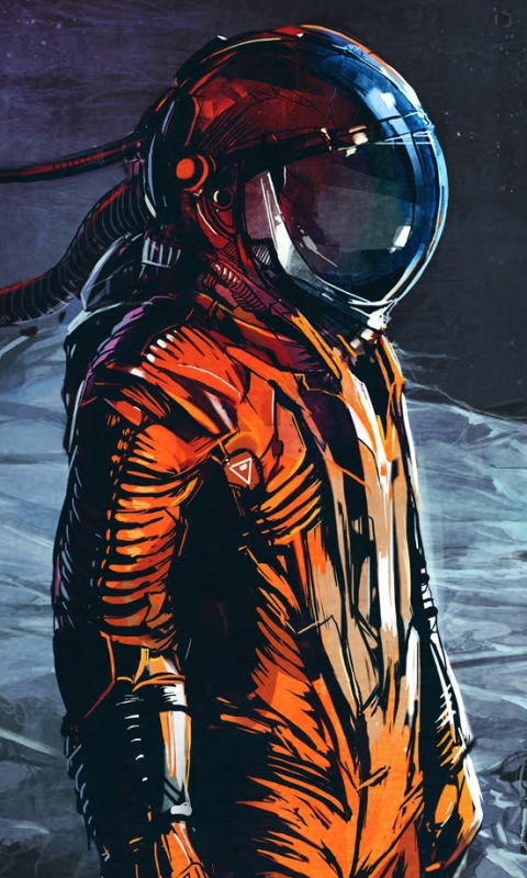 Download mobile wallpaper Music, Astronaut, Celldweller for free.