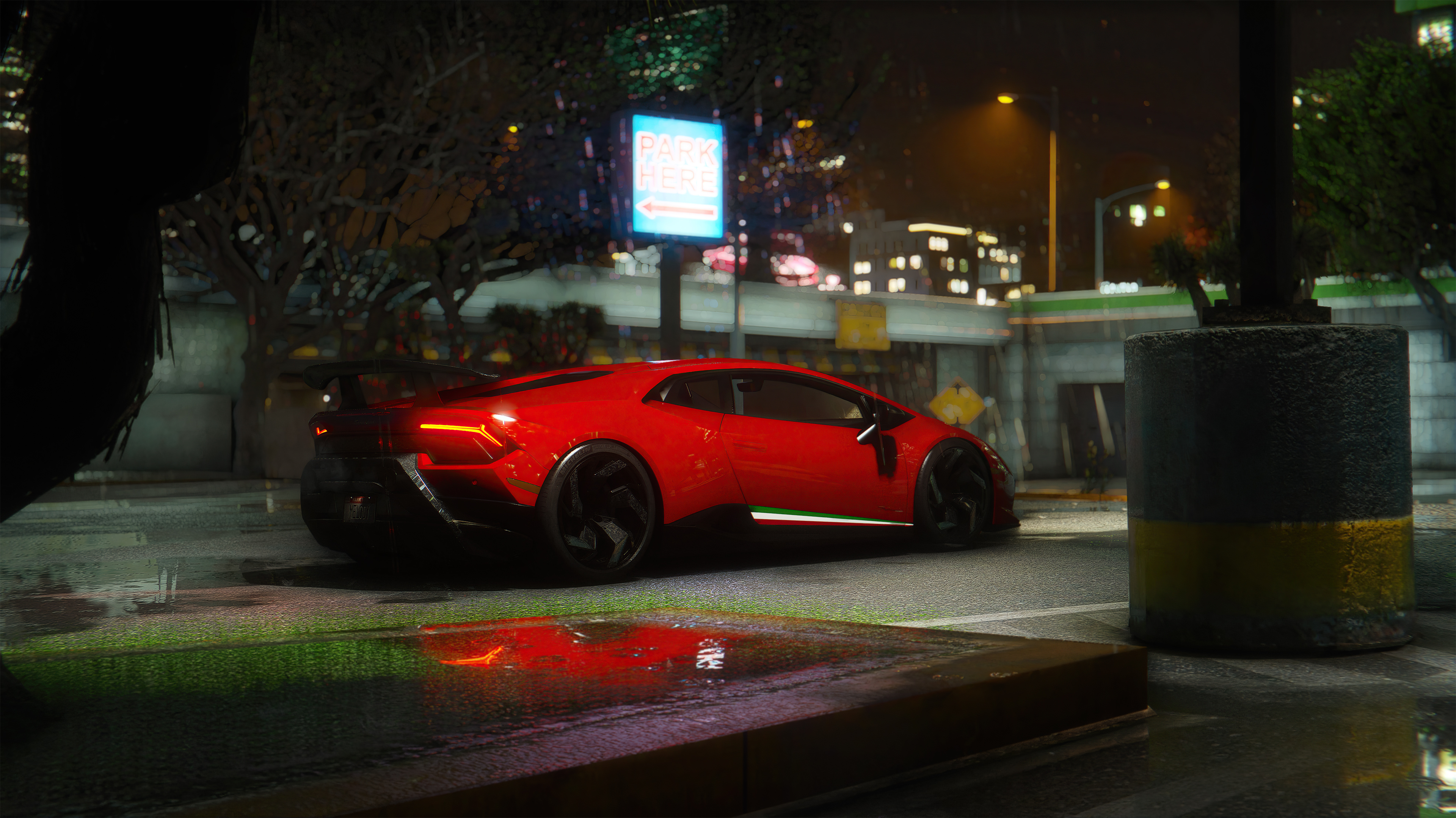Free download wallpaper Lamborghini Huracan Performante, Video Game, Grand Theft Auto, Grand Theft Auto V on your PC desktop