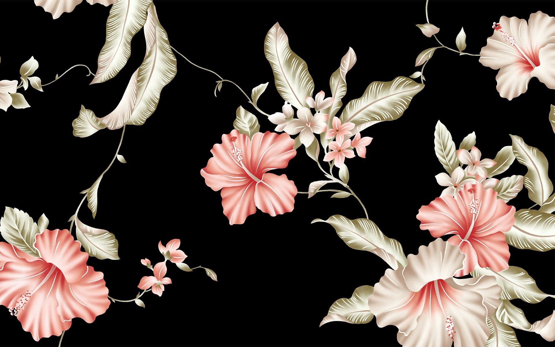 flowers, dark, texture, petals, textures, buds HD wallpaper