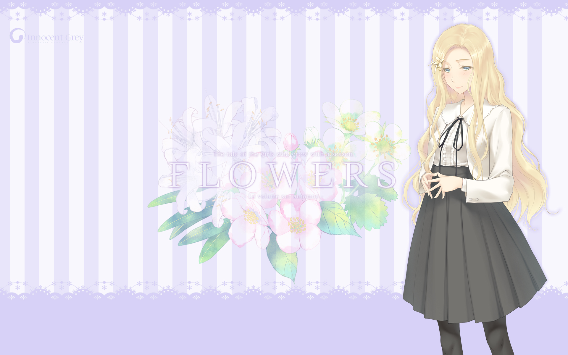 Download mobile wallpaper Anime, Flowers, Nerine Komikado for free.