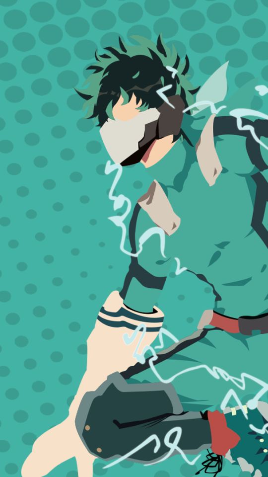 Handy-Wallpaper Animes, Izuku Midoriya, Boku No Hero Academia kostenlos herunterladen.