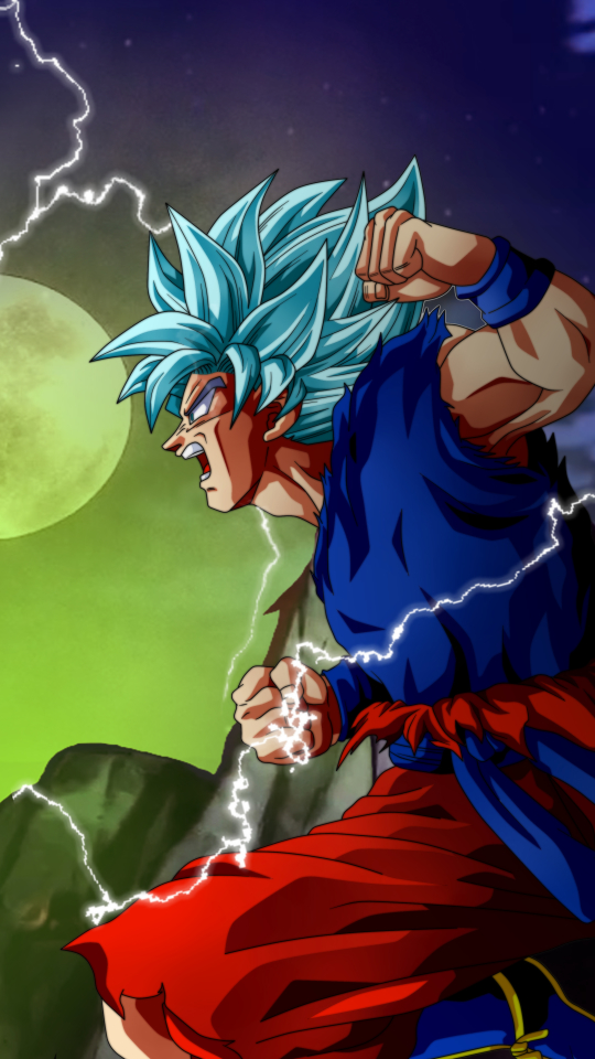 Handy-Wallpaper Animes, Son Goku, Dragonball Super Broly kostenlos herunterladen.