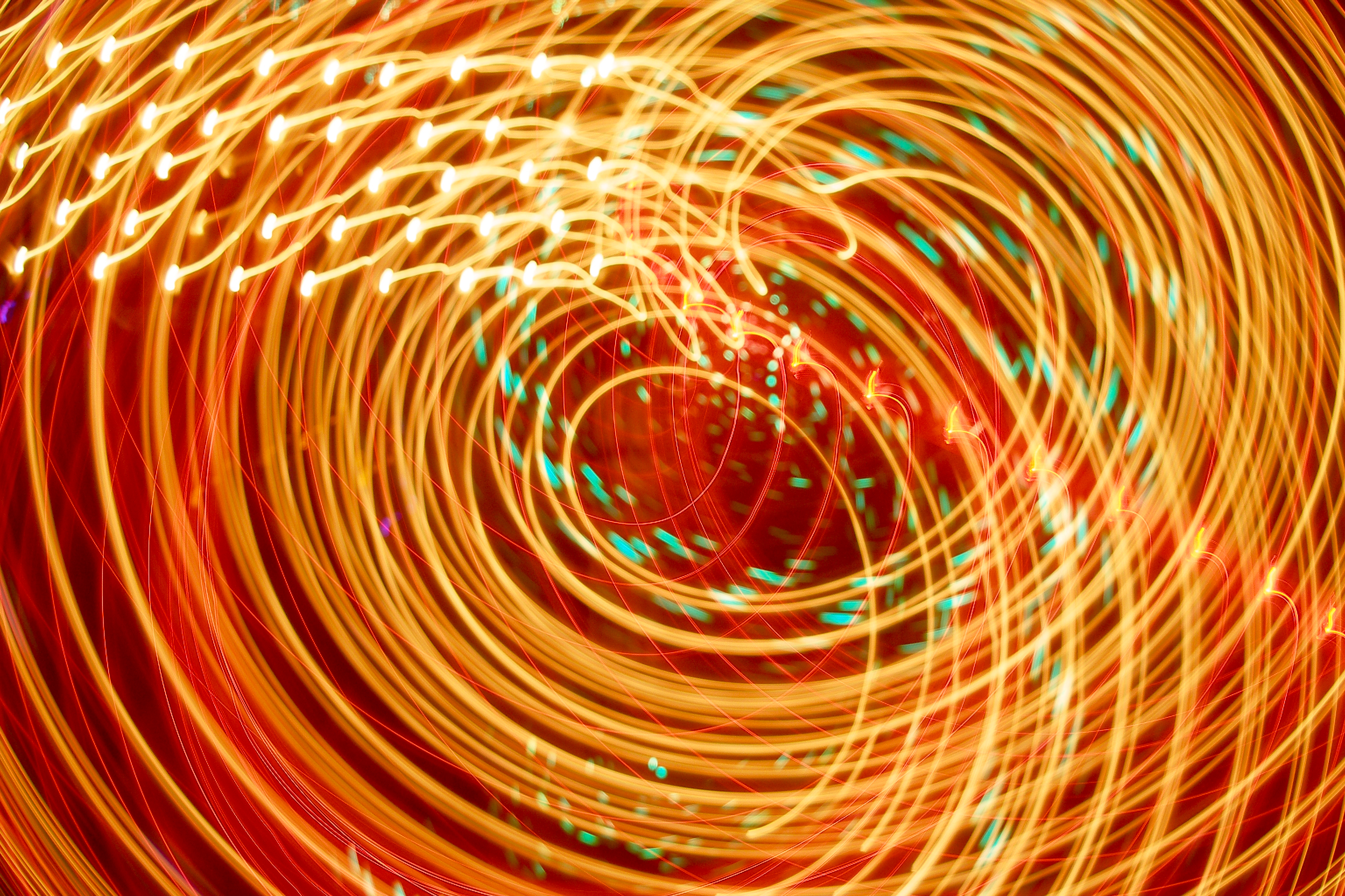 Free download wallpaper Bright, Beams, Rays, Involute, Glow, Abstract, Swirling, Neon on your PC desktop