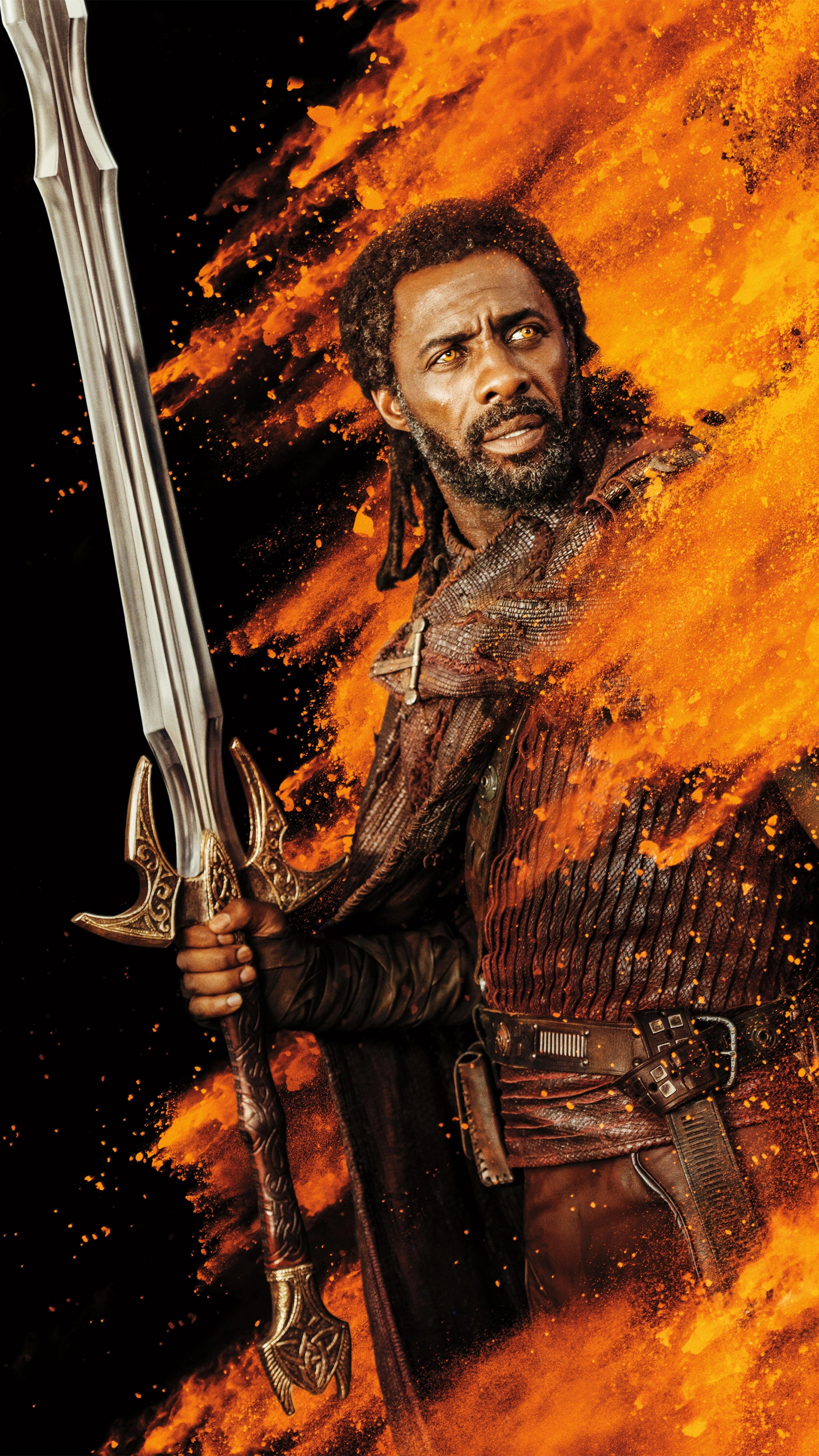 Download mobile wallpaper Movie, Idris Elba, Heimdall (Marvel Comics), Thor: Ragnarok for free.