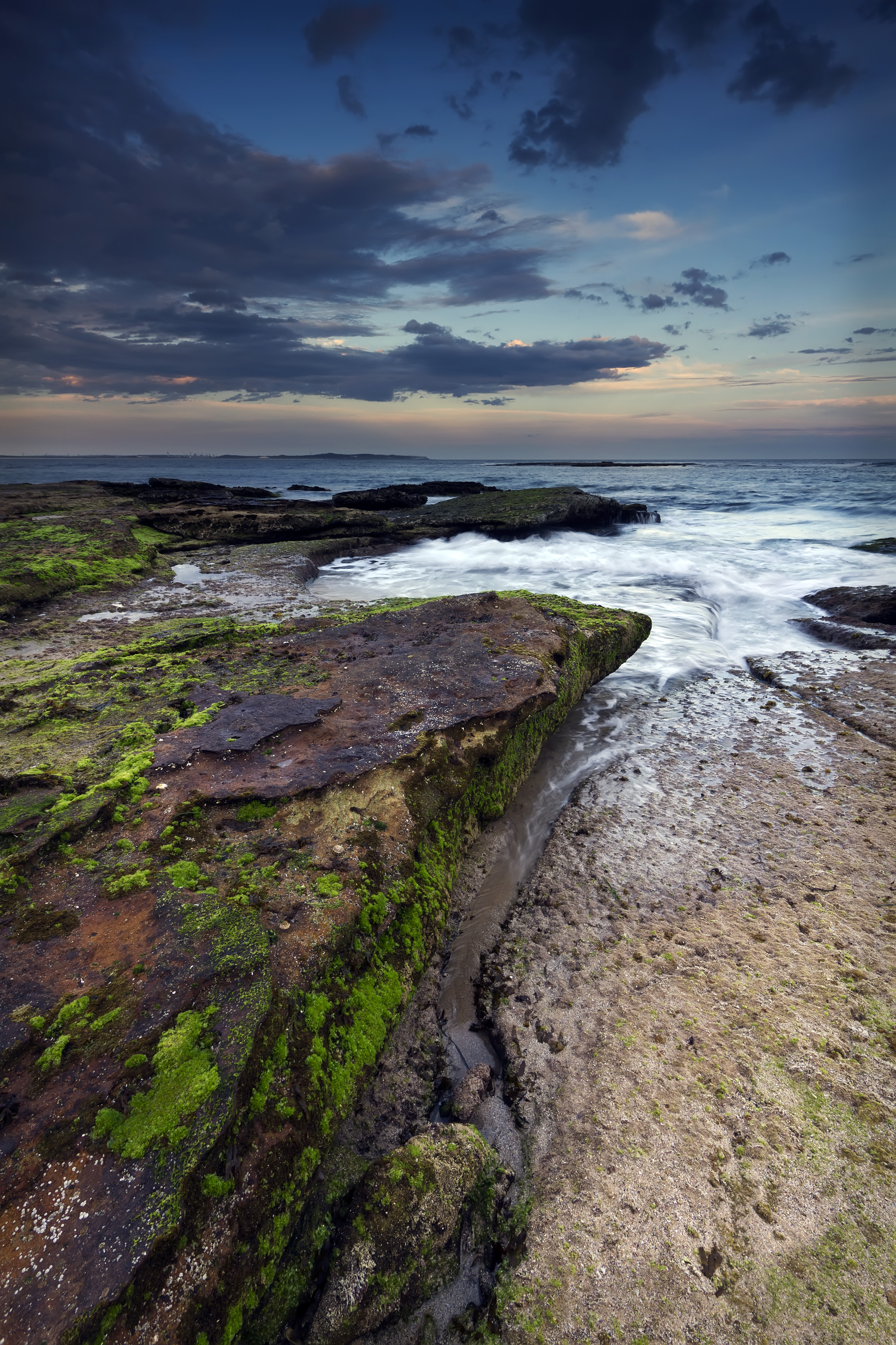 Laden Sie das Natur, Sunset, Felsen, Rock, Stein, Ein Stein, Sky, Sea-Bild kostenlos auf Ihren PC-Desktop herunter