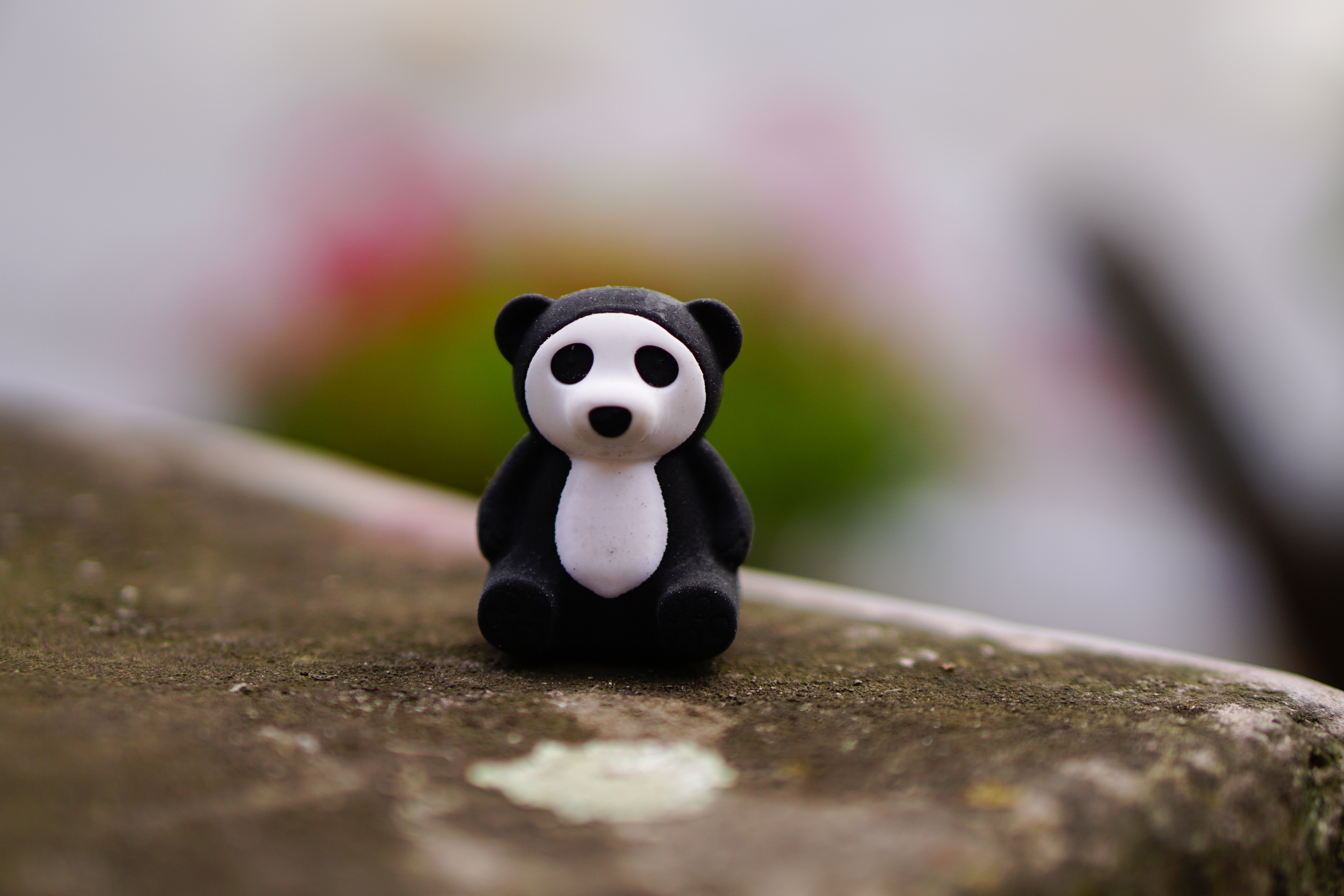 panda, miscellanea, miscellaneous, toy, statuette cellphone
