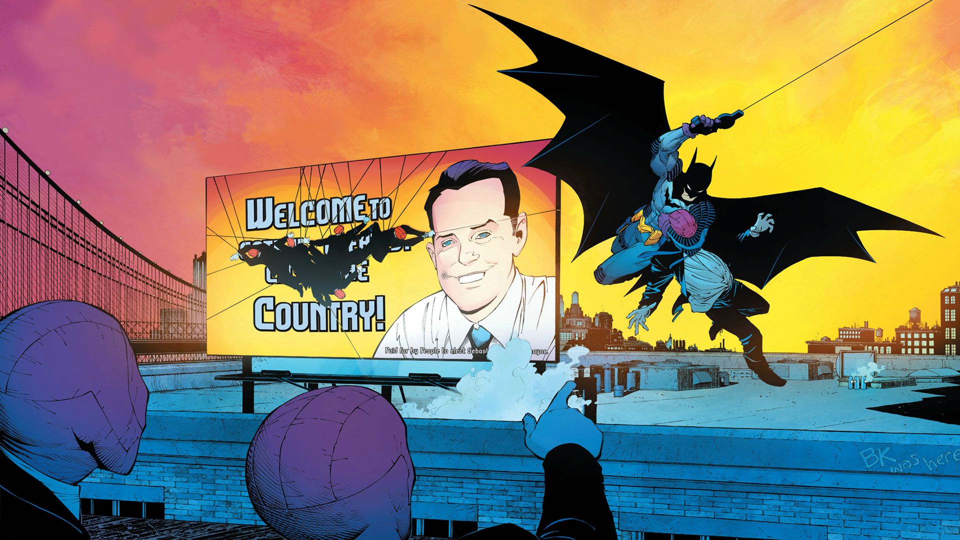 Laden Sie das Comics, The Batman-Bild kostenlos auf Ihren PC-Desktop herunter