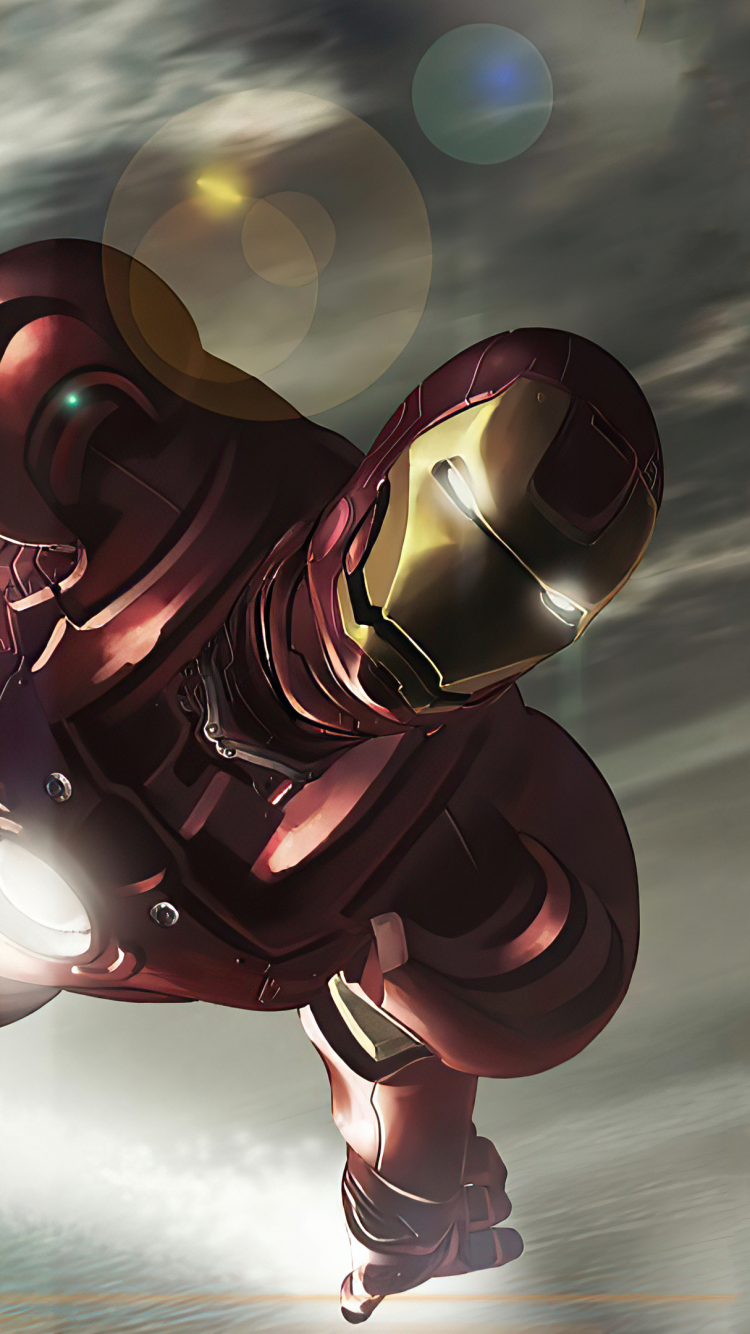 Handy-Wallpaper Iron Man, Comics kostenlos herunterladen.