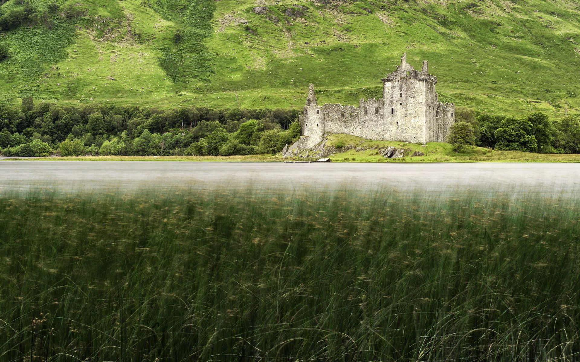 Baixar papel de parede para celular de Castelo De Kilchurn, Escócia, Feito Pelo Homem, Castelo, Castelos gratuito.