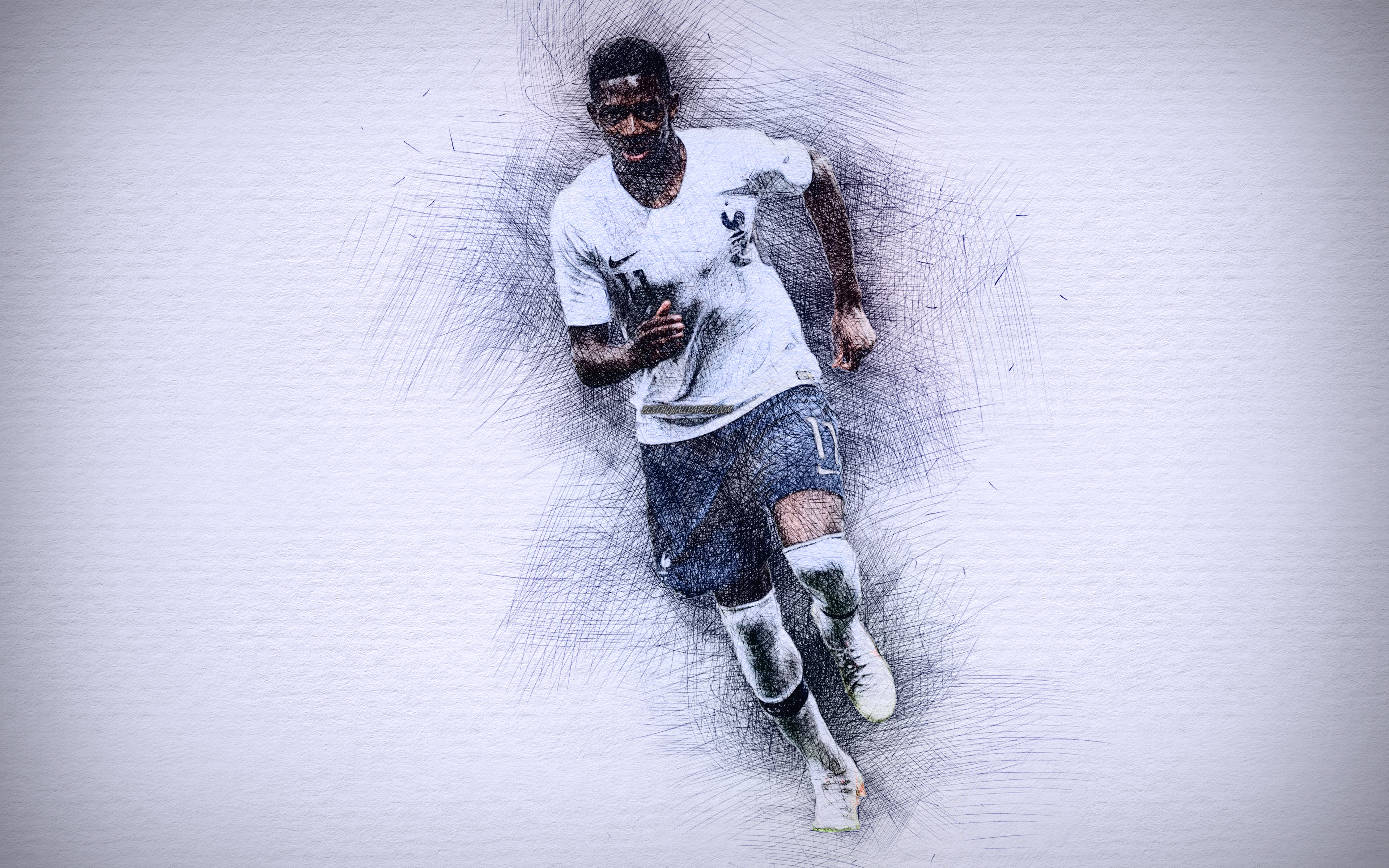 Download mobile wallpaper Sports, Footballer, Soccer, French, Ousmane Dembélé for free.
