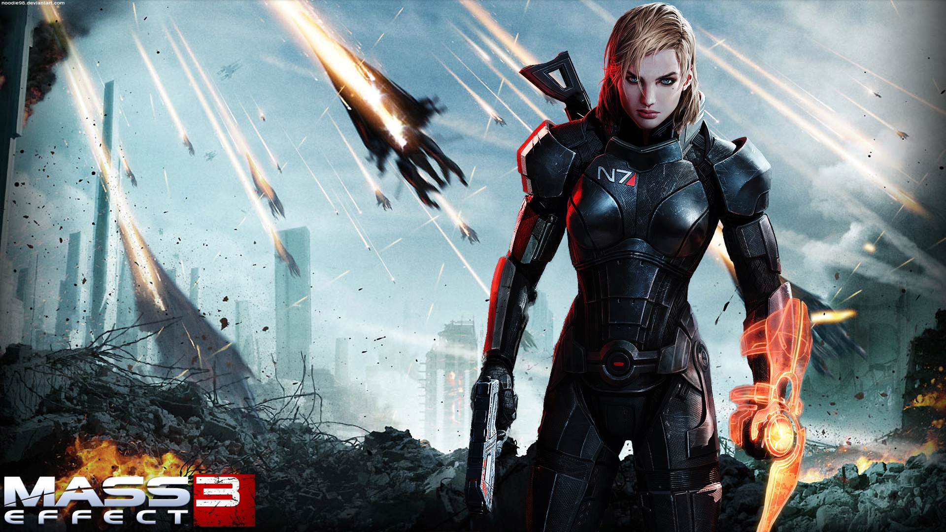 Завантажити шпалери безкоштовно Відеогра, Масовий Ефект, Mass Effect 3, Командир Шепард картинка на робочий стіл ПК