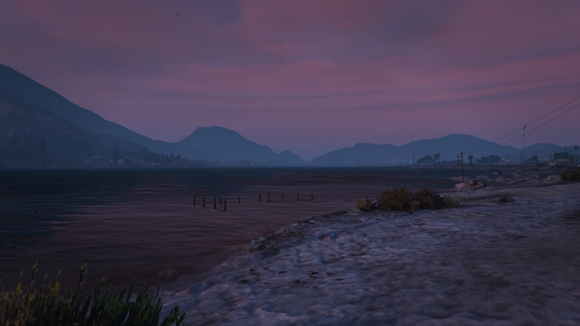 Free download wallpaper Lake, Video Game, Grand Theft Auto V on your PC desktop