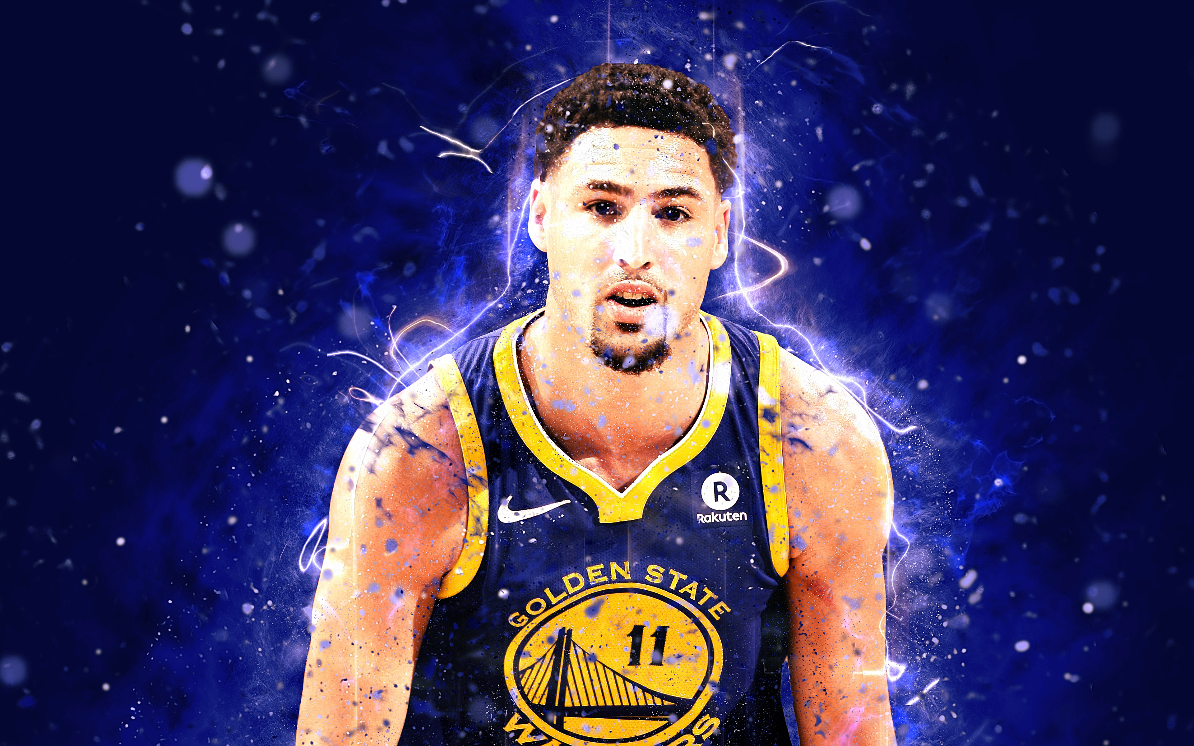 Download mobile wallpaper Sports, Basketball, Nba, Golden State Warriors, Klay Thompson for free.