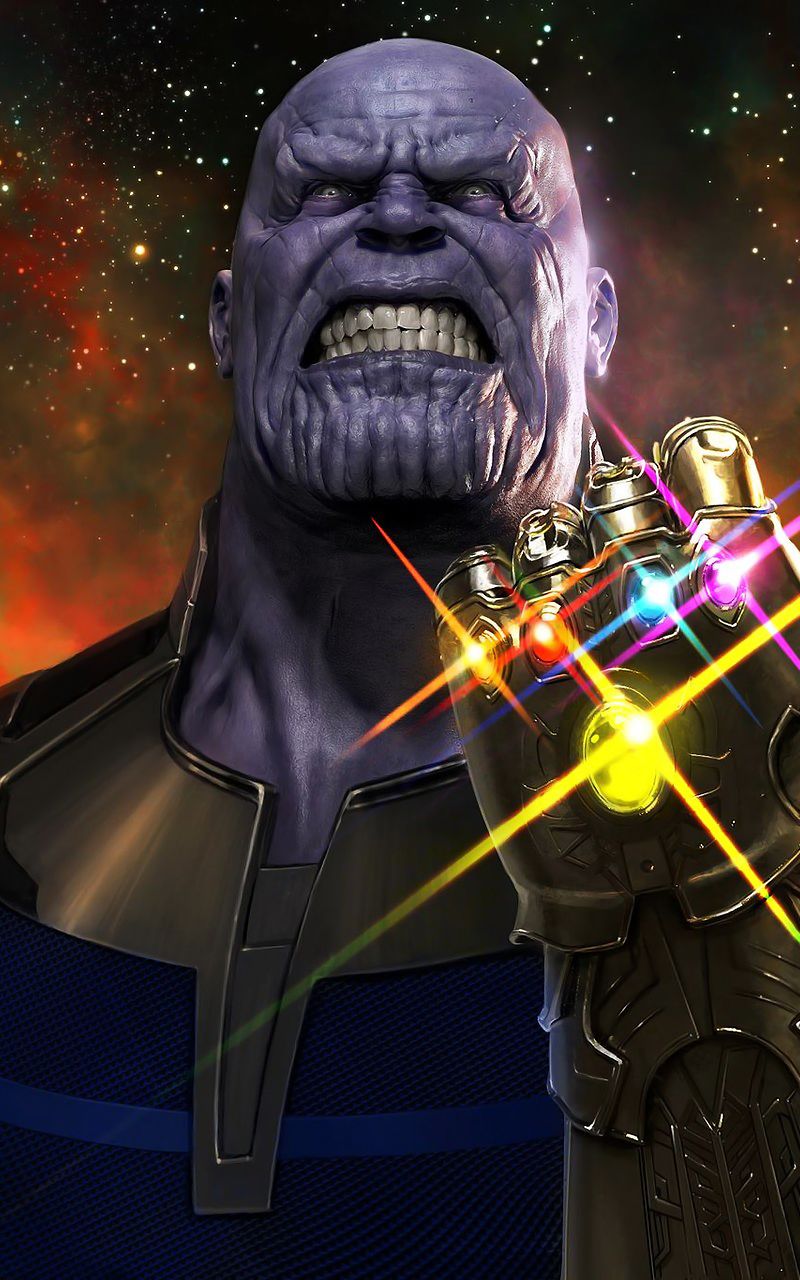 Handy-Wallpaper Filme, Rächer, Die Rächer, Thanos, Unendlicher Handschuh, Avengers: Infinity War kostenlos herunterladen.