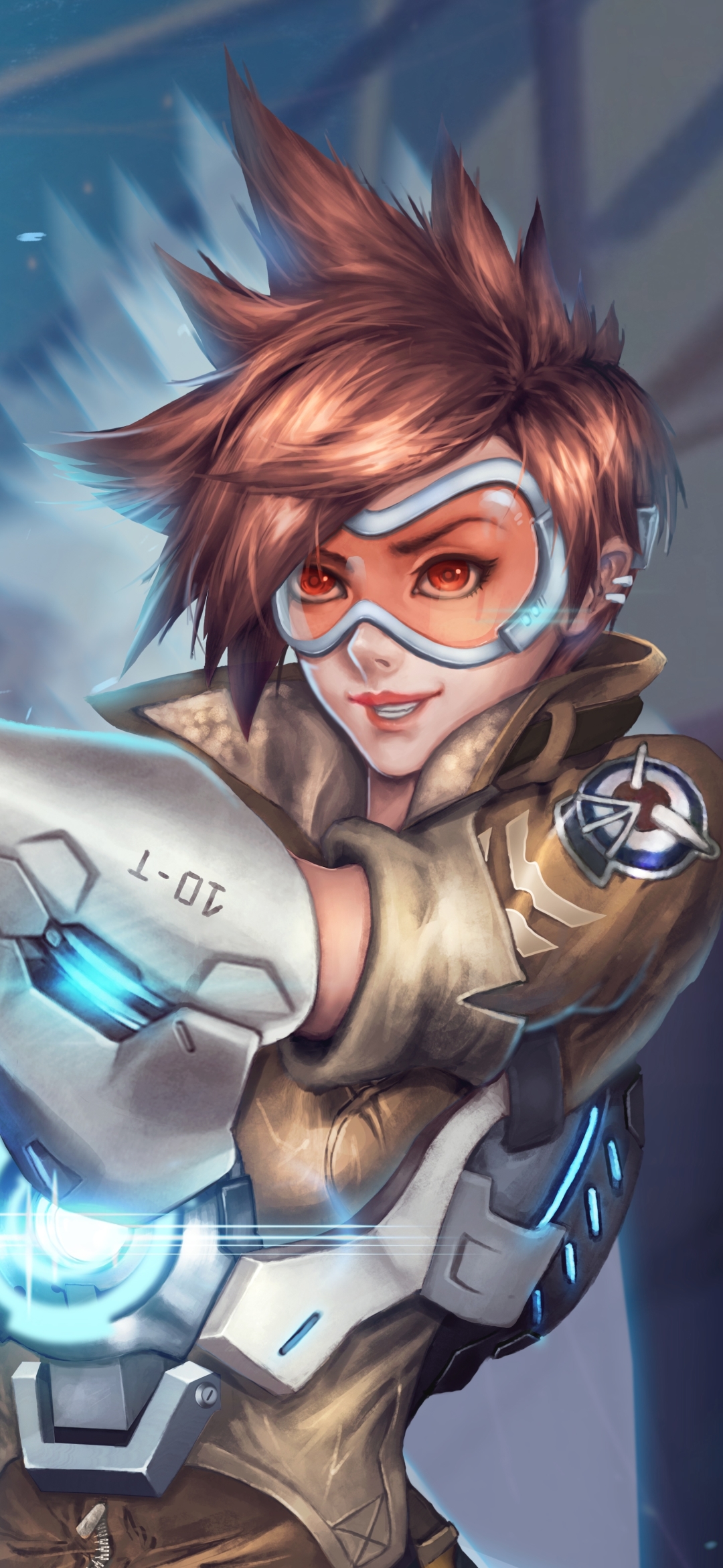 Скачати мобільні шпалери Відеогра, Надзор, Tracer (Overwatch) безкоштовно.