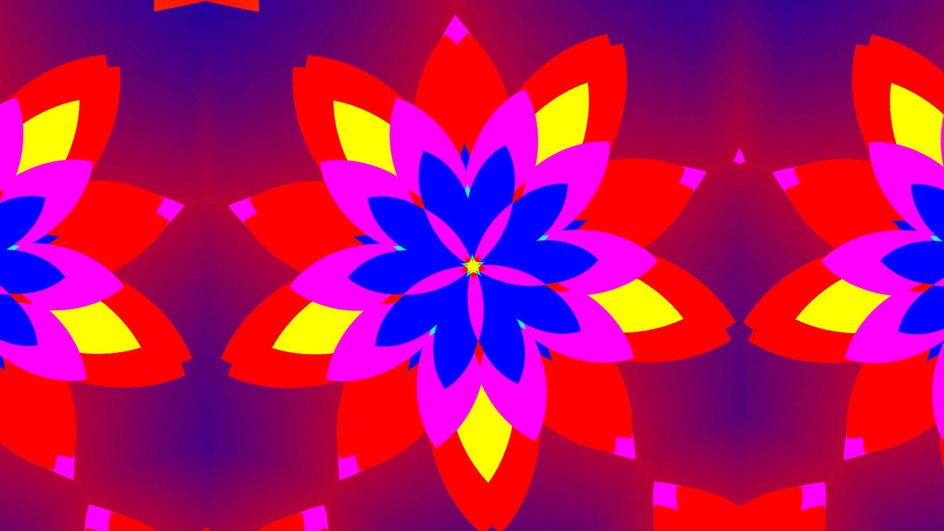 Free download wallpaper Abstract, Flower, Pattern, Colors, Symmetry, Kaleidoscope on your PC desktop