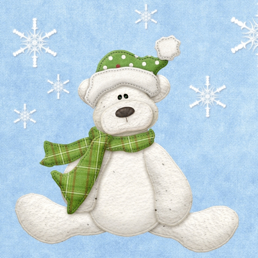 Handy-Wallpaper Feiertage, Weihnachten, Teddybär kostenlos herunterladen.