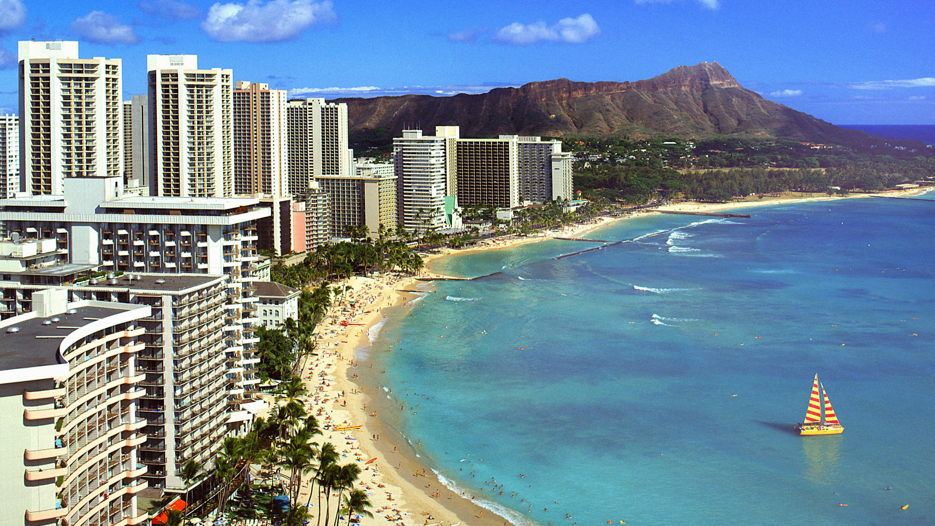 Baixe gratuitamente a imagem Cidades, Feito Pelo Homem, Waikiki na área de trabalho do seu PC